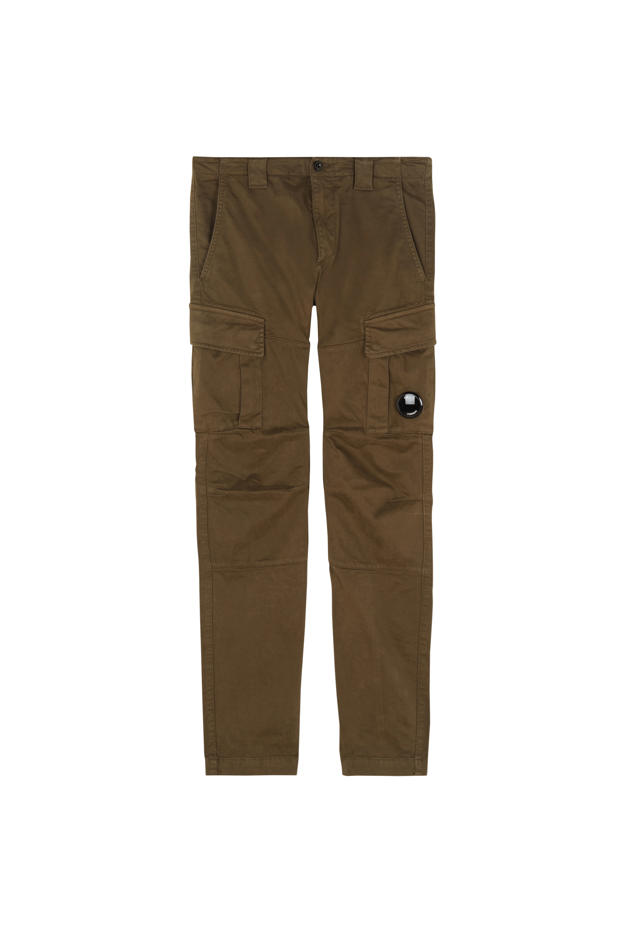 Cargo cargo pant in stretch satin CP COMPANY Vert