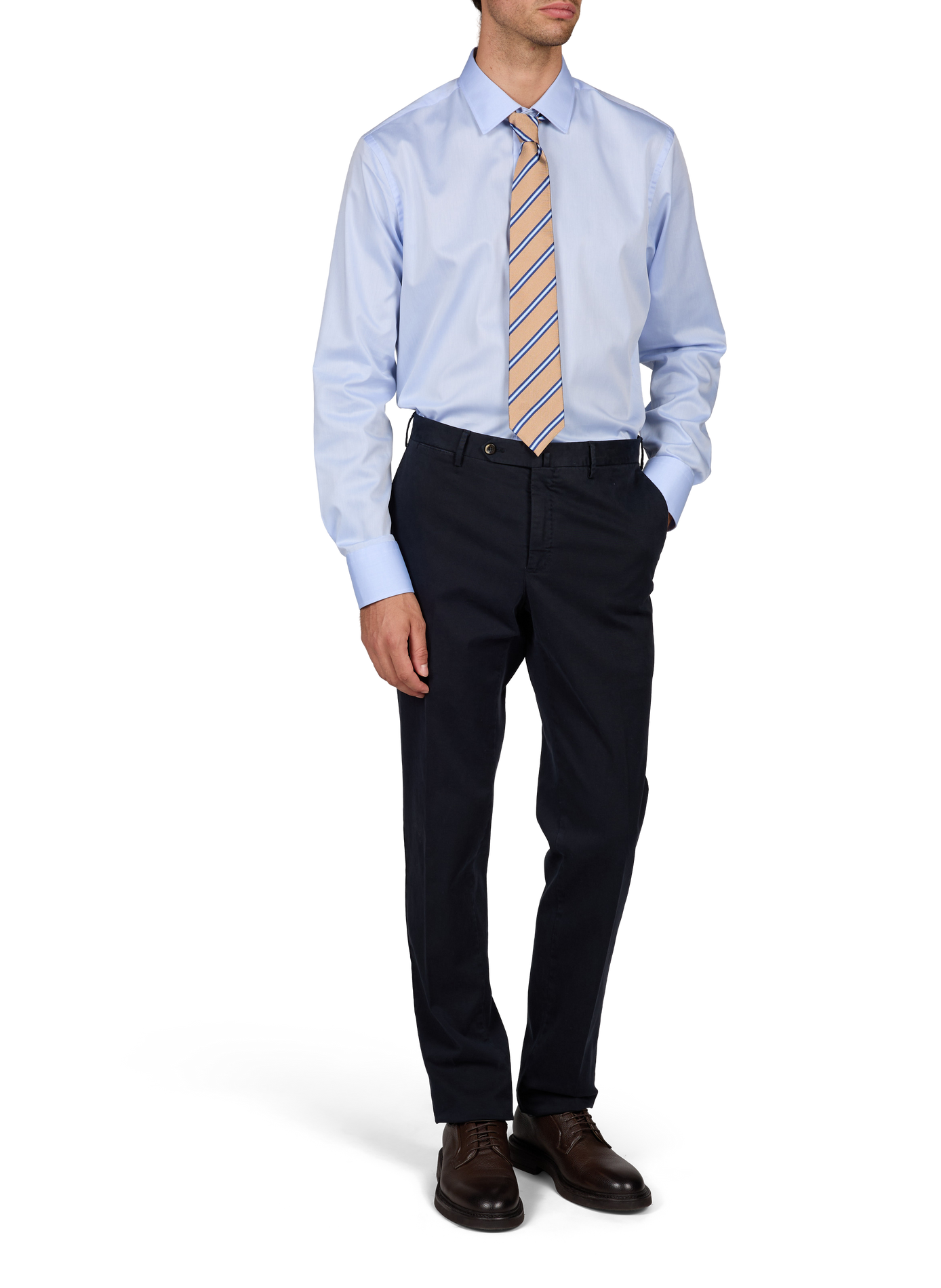 Baumwollhemd VAN LAACK Blau