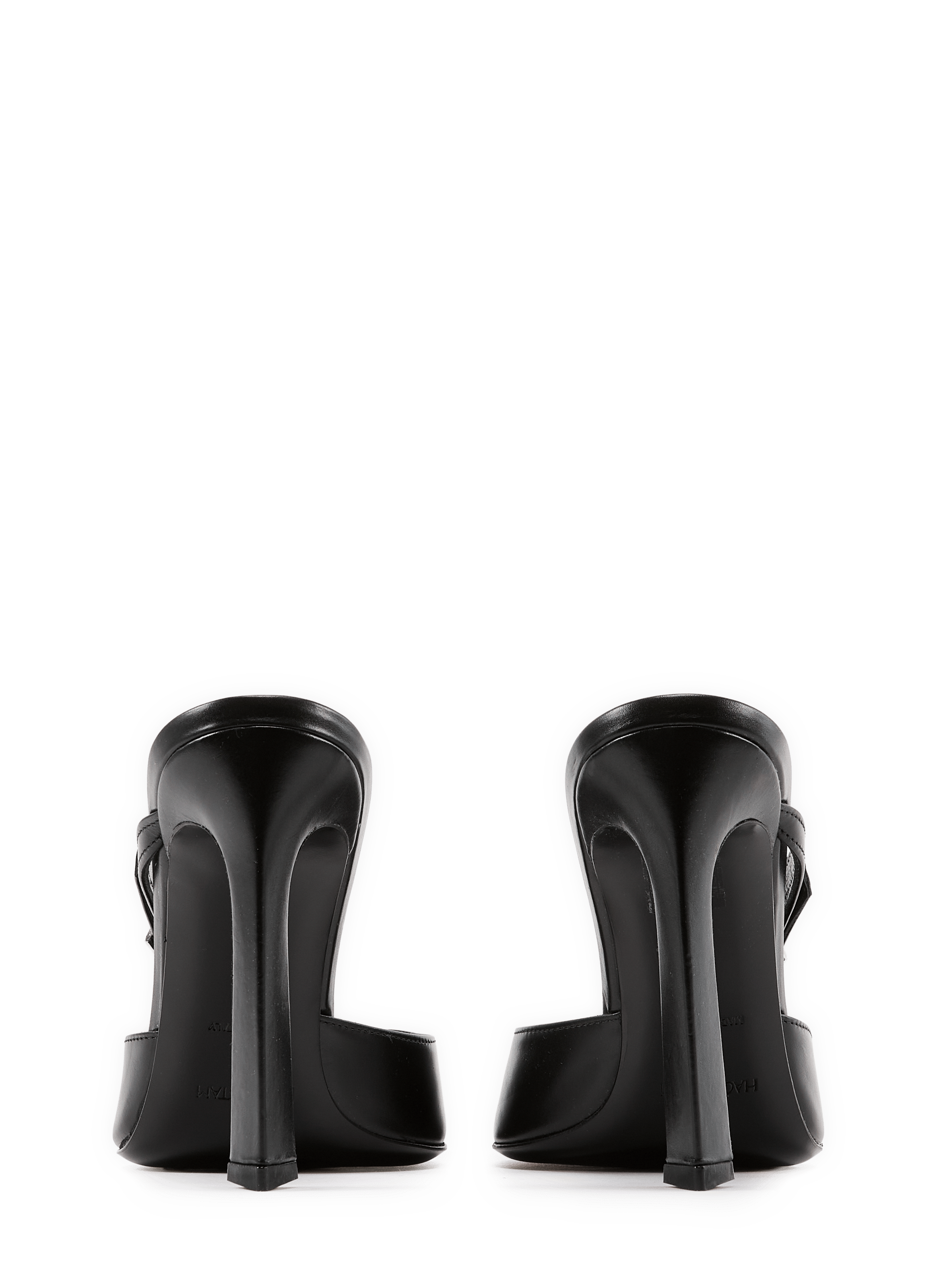 Mules Jade en cuir HAGELSTAM Black