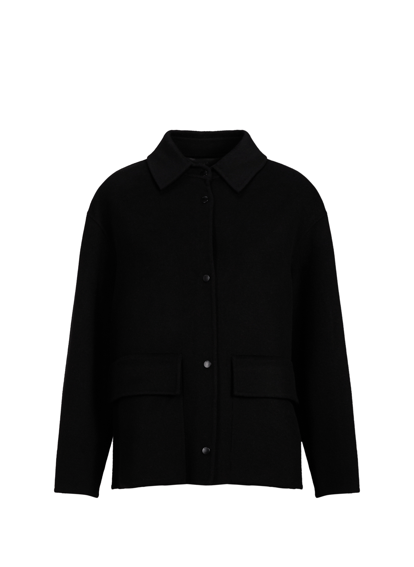 Veste légère Susanna en laine mélangée PALTO Noir