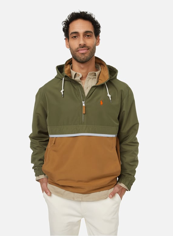 BLOUSON COUPE VENT EN POLYESTER RECYCLe POLO RALPH LAUREN pour HOMME Printemps