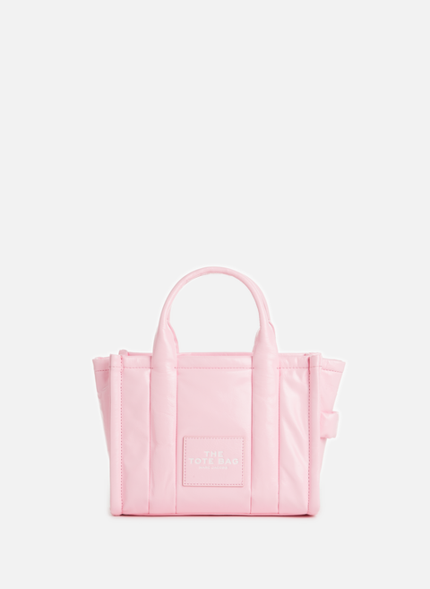 Die Mini-Einkaufstasche aus rosafarbenem LederMARC JACOBS 