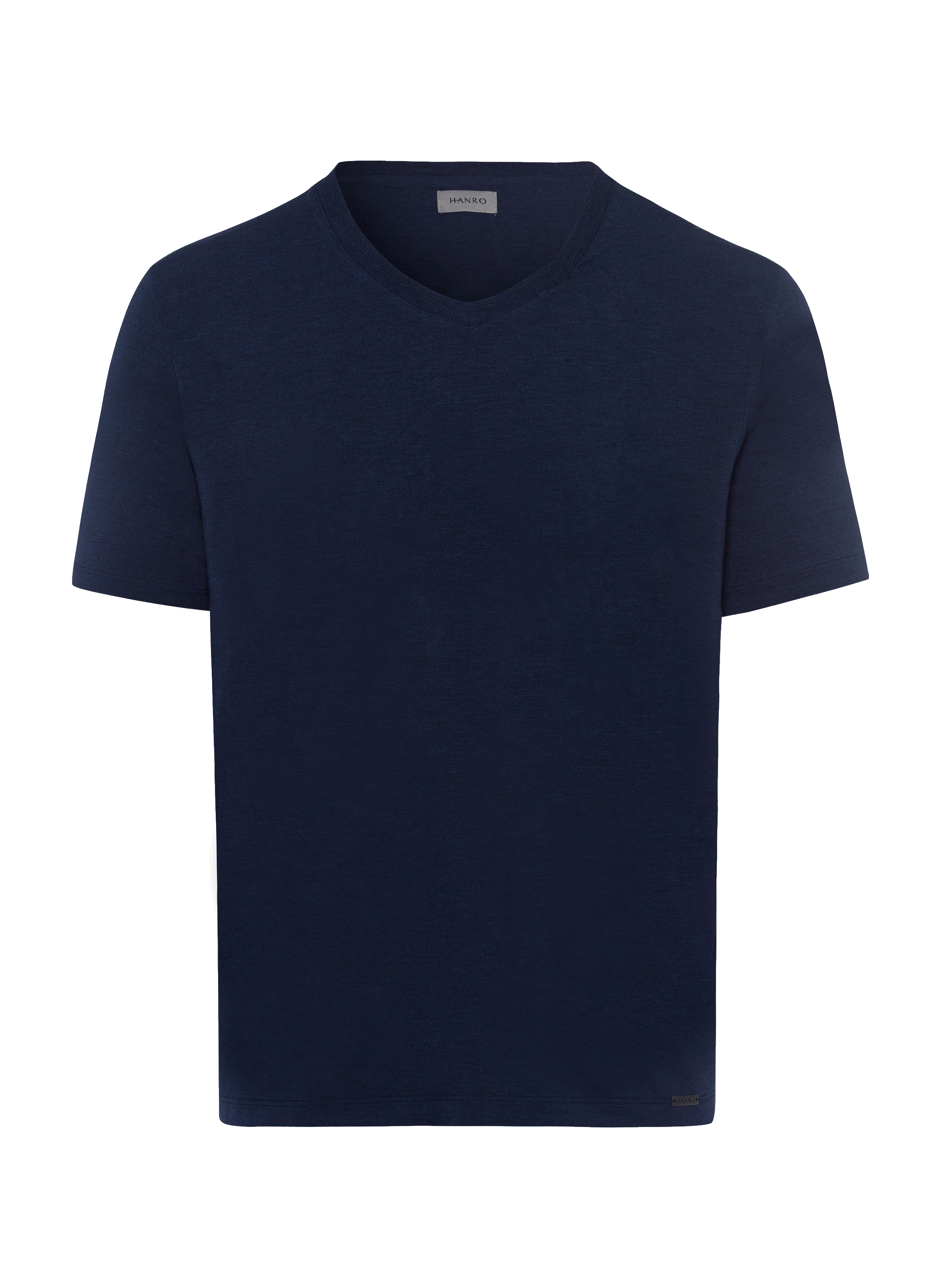 T-shirt col V en viscose