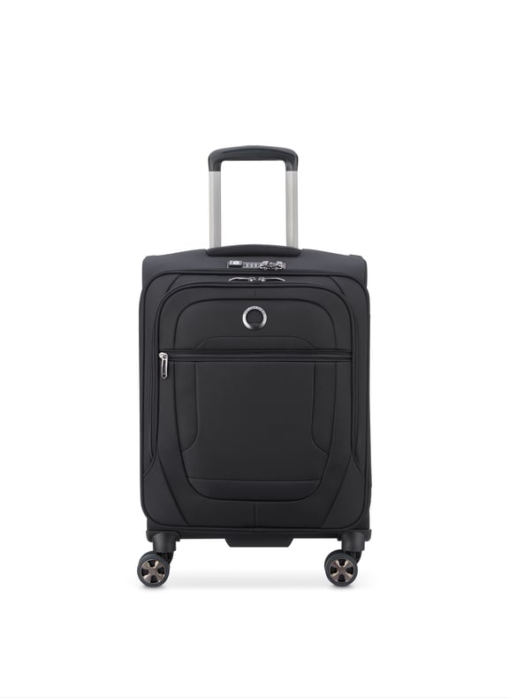 Valise cabine souple taille s - helium dlx Noir by DELSEY PARIS DELSEY PARIS Valise cabine souple taille s - helium dlx Noir