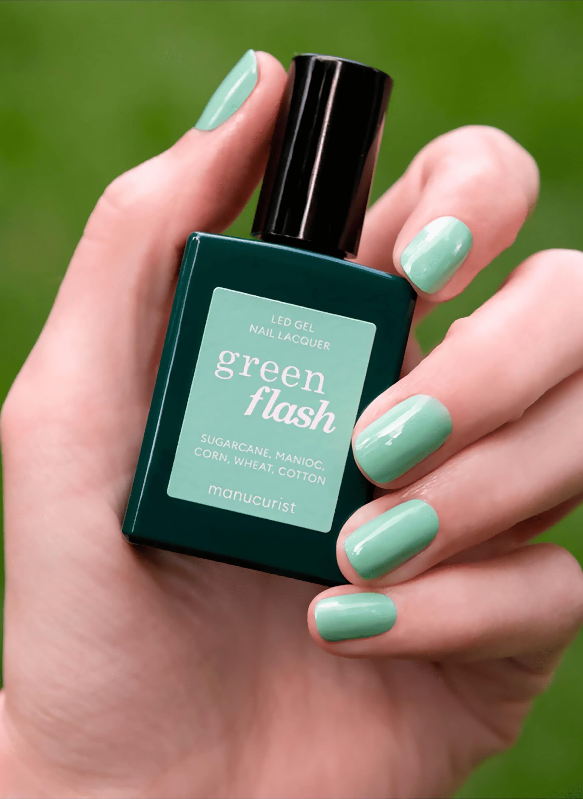 Vernis Green Flash MANUCURIST Amande