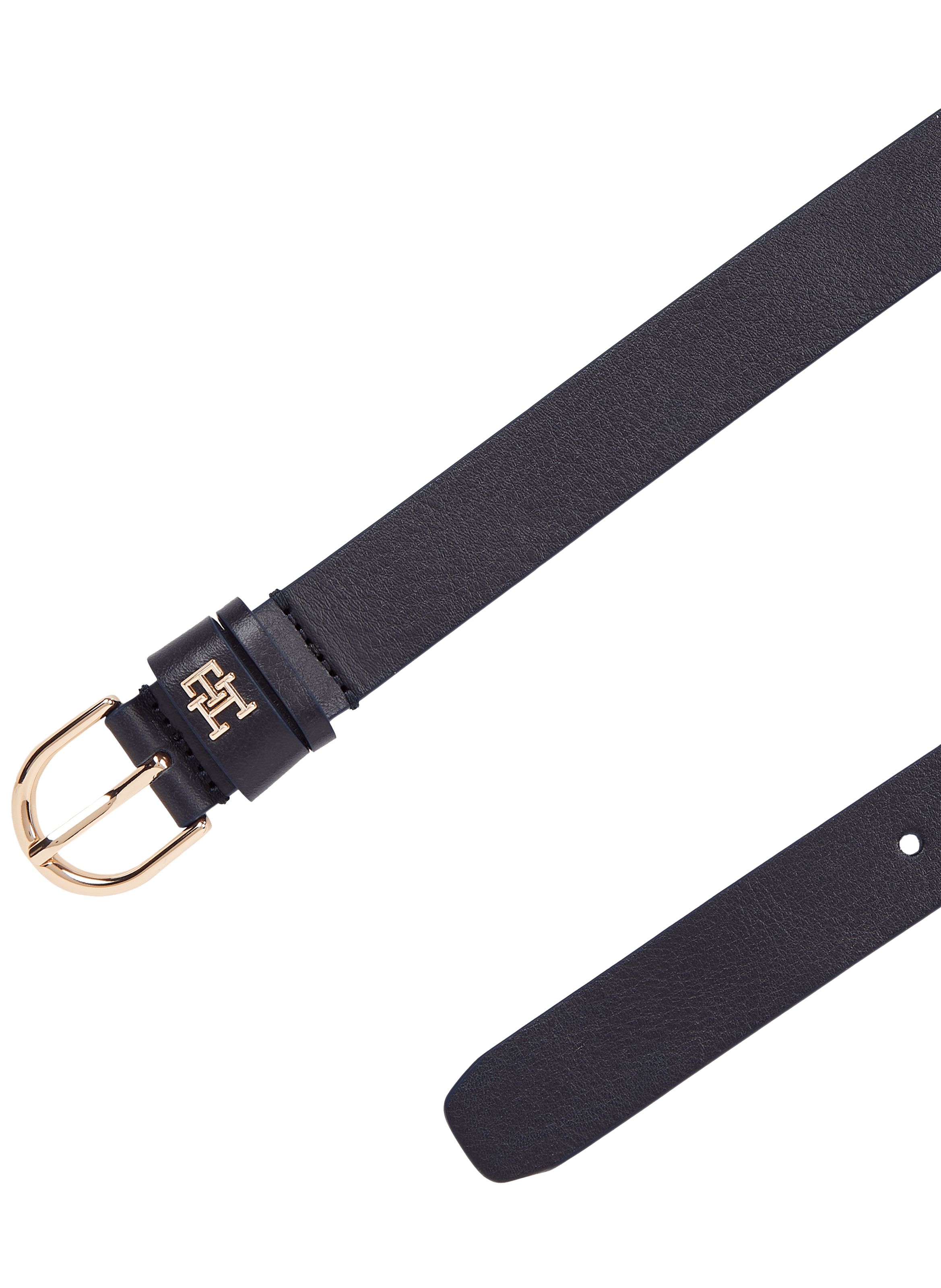 Ceinture en cuir TOMMY HILFIGER Bleu