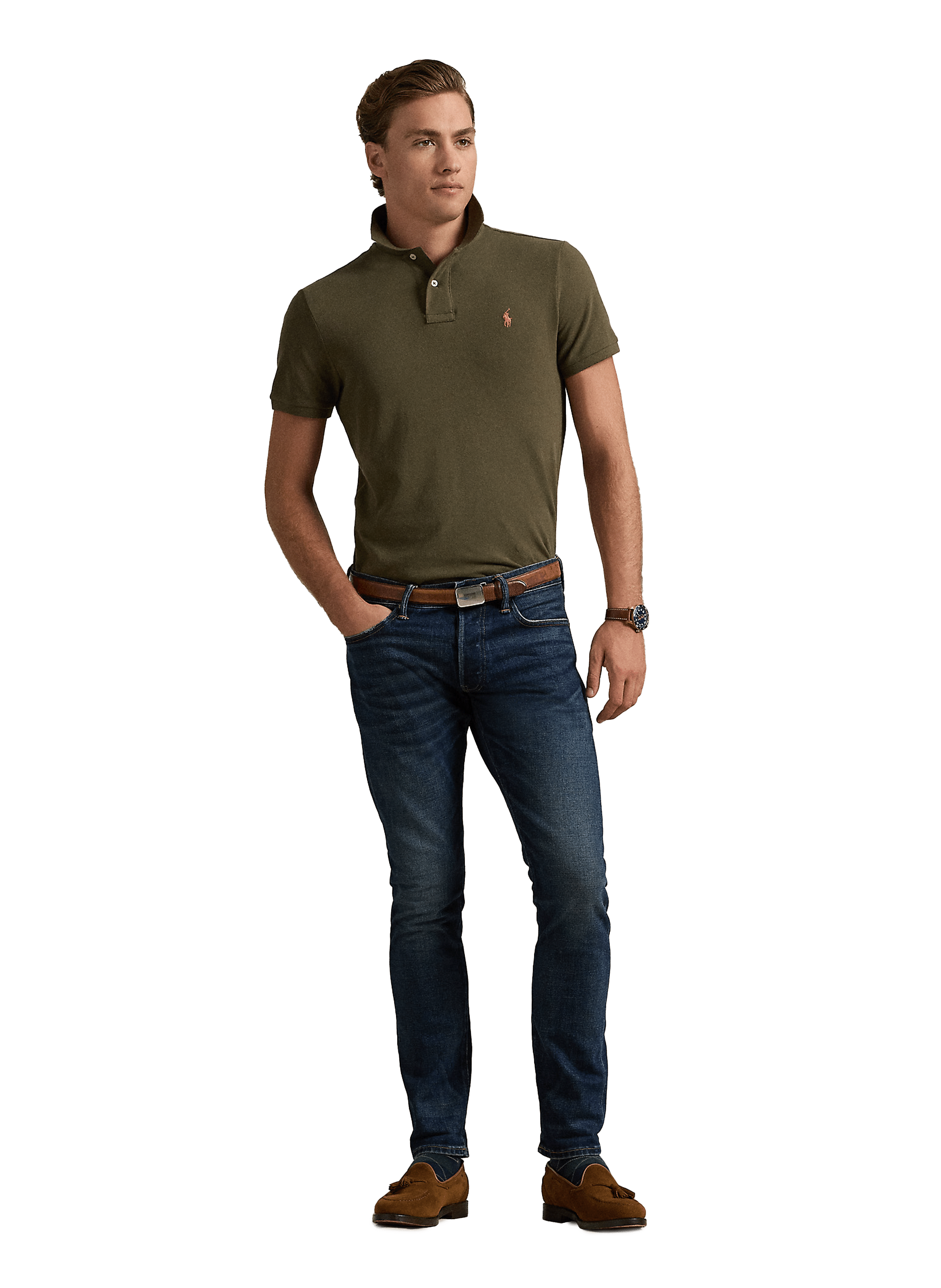 Cotton polo shirt POLO RALPH LAUREN Green