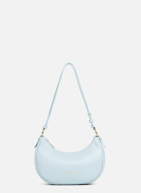 Petit sac besace - milano aria Bleu by LANCASTER LANCASTER Petit sac besace - milano aria Bleu