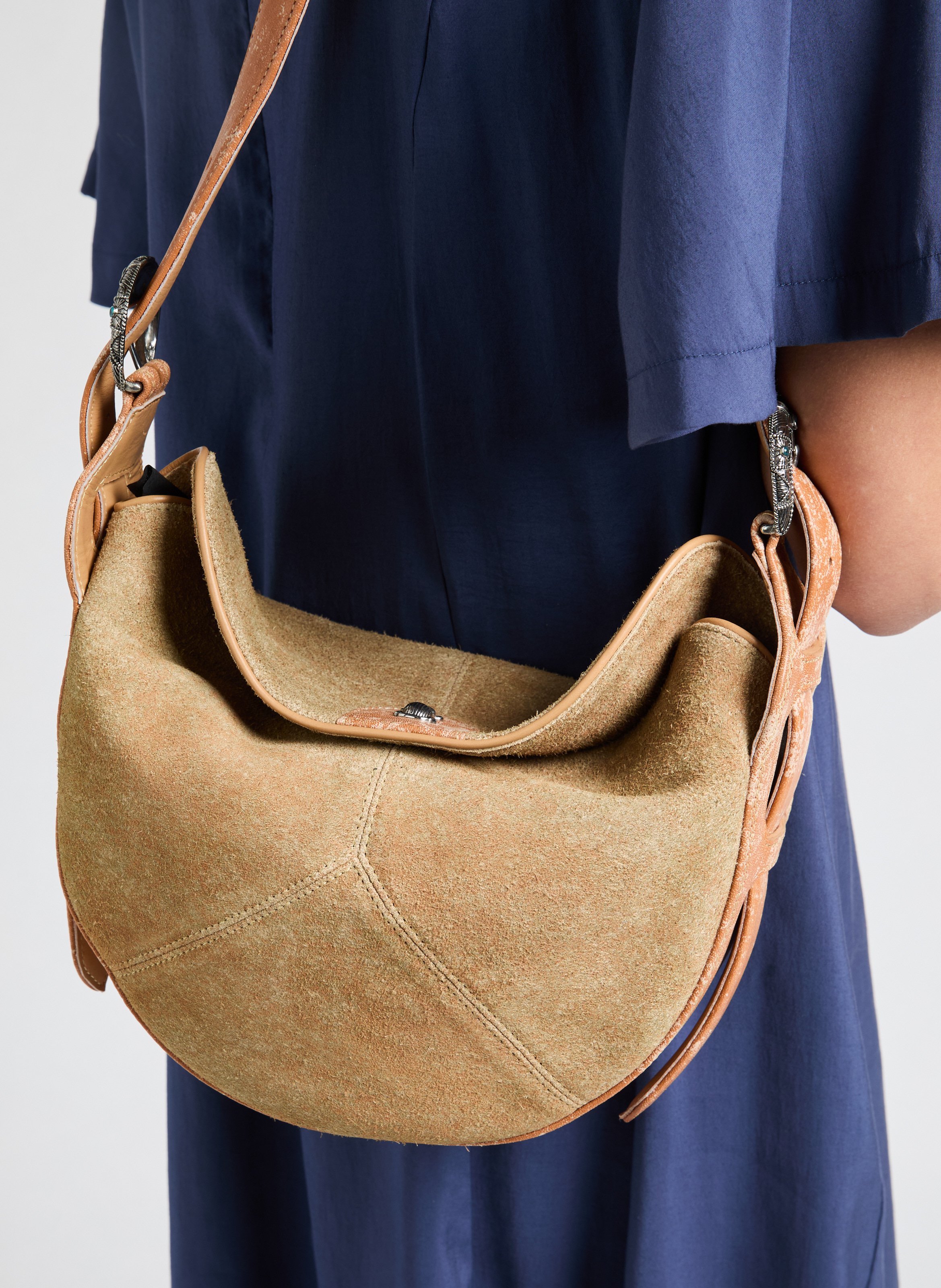 Sac porté épaule Estelle CLARIS VIROT Beige