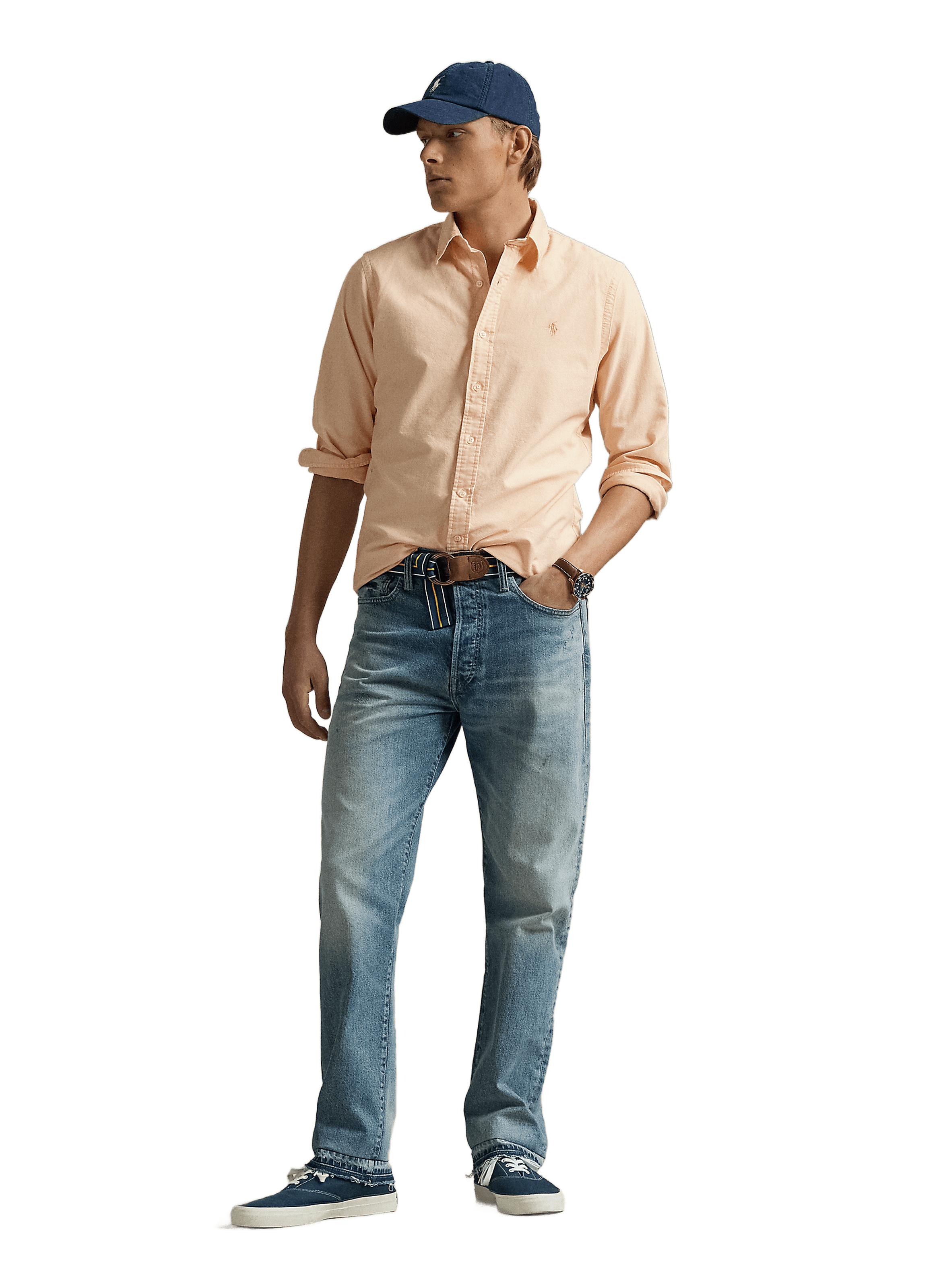  Cotton shirt POLO RALPH LAUREN Yellow