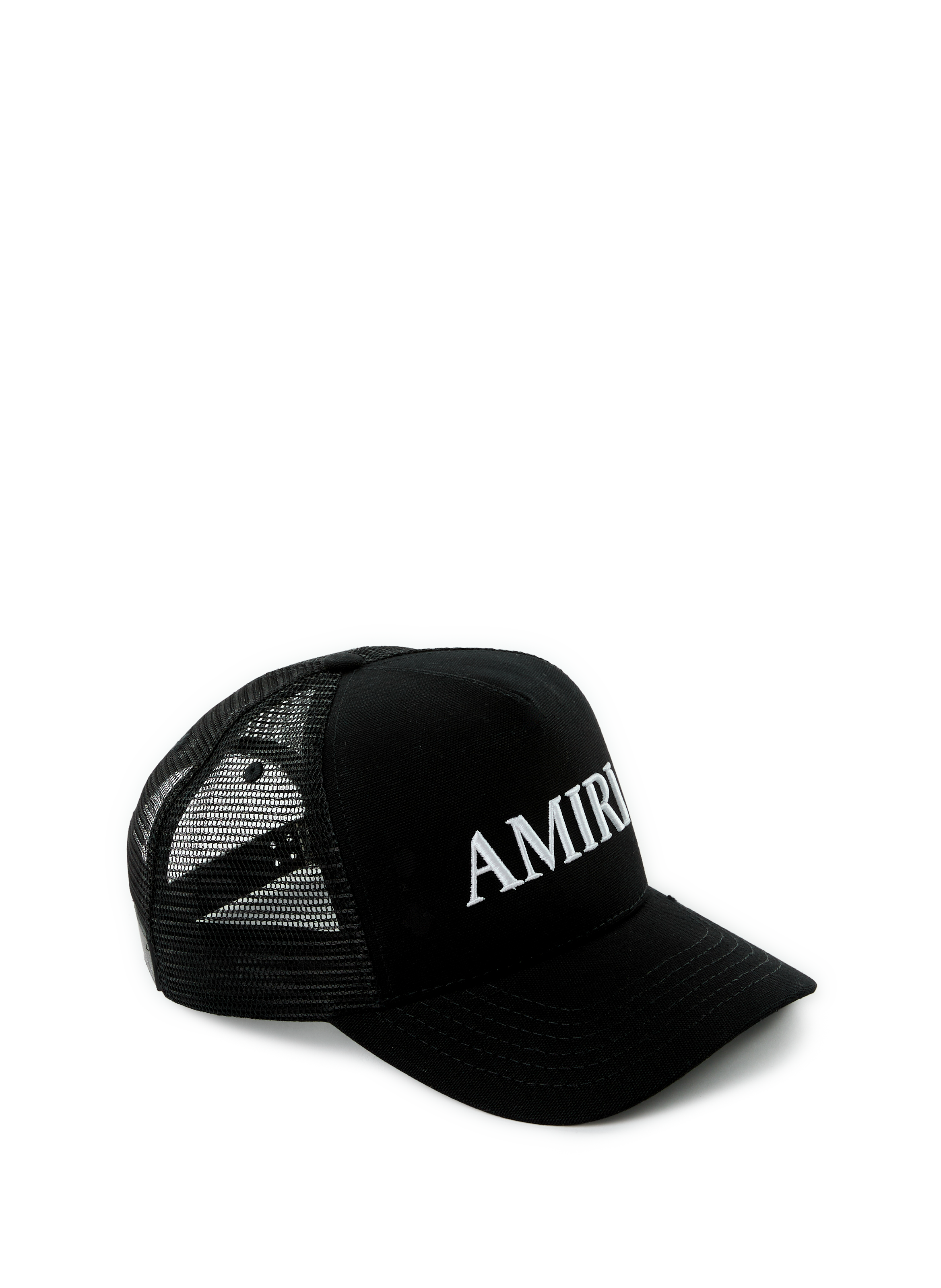 Casquette en mesh à logo AMIRI Noir