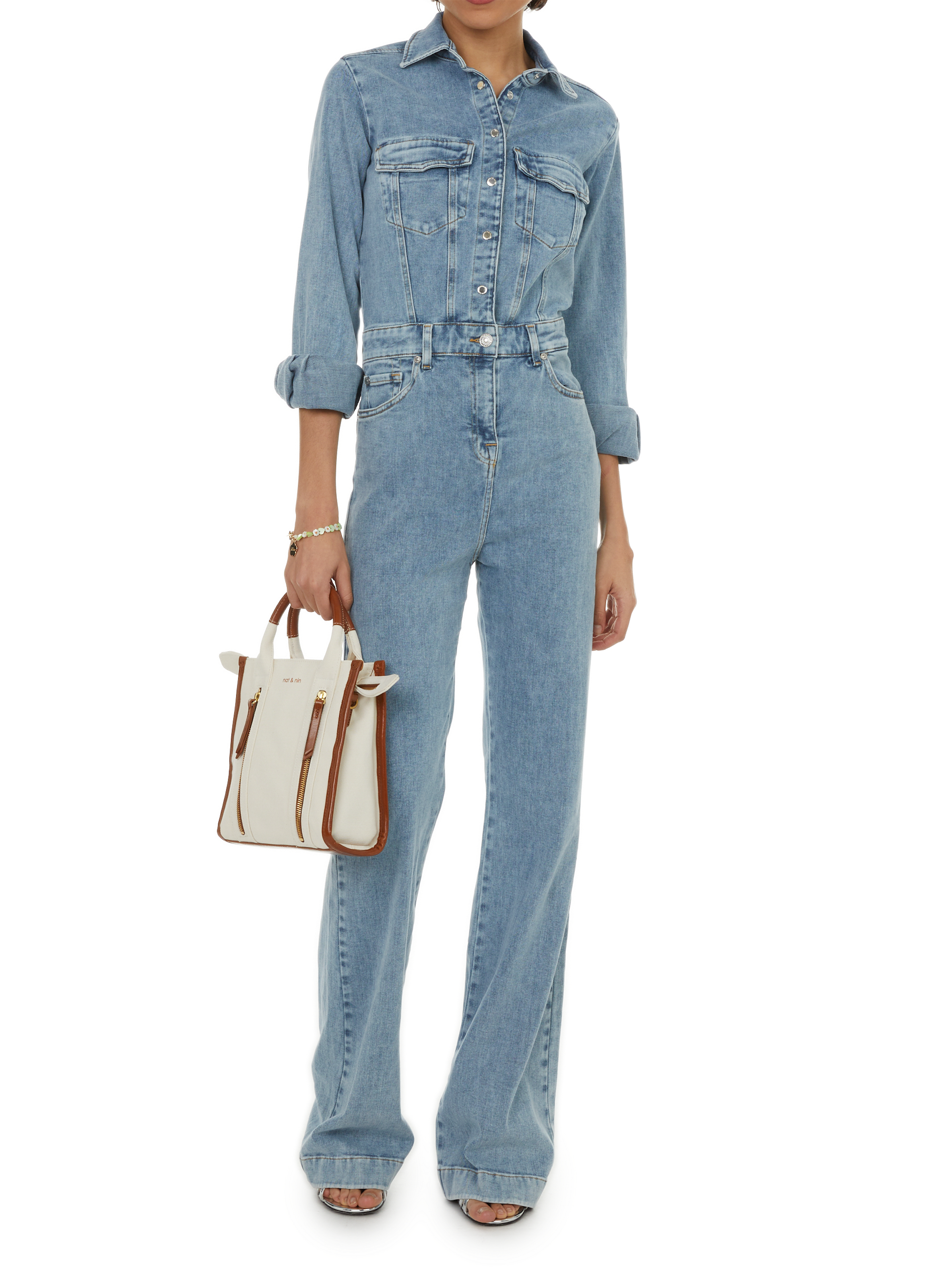 7 FOR ALL MANKIND Combinaison en jean  Bleu