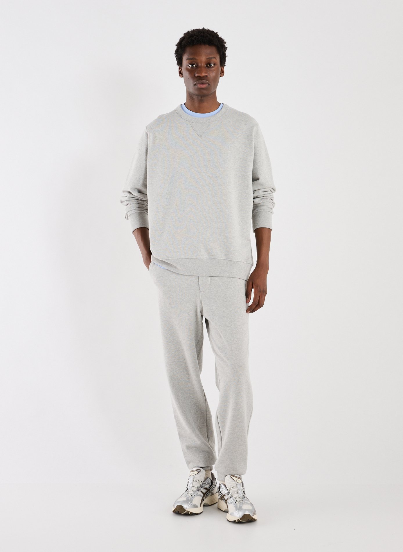 Cotton sweatshirt AU PRINTEMPS PARIS Grey