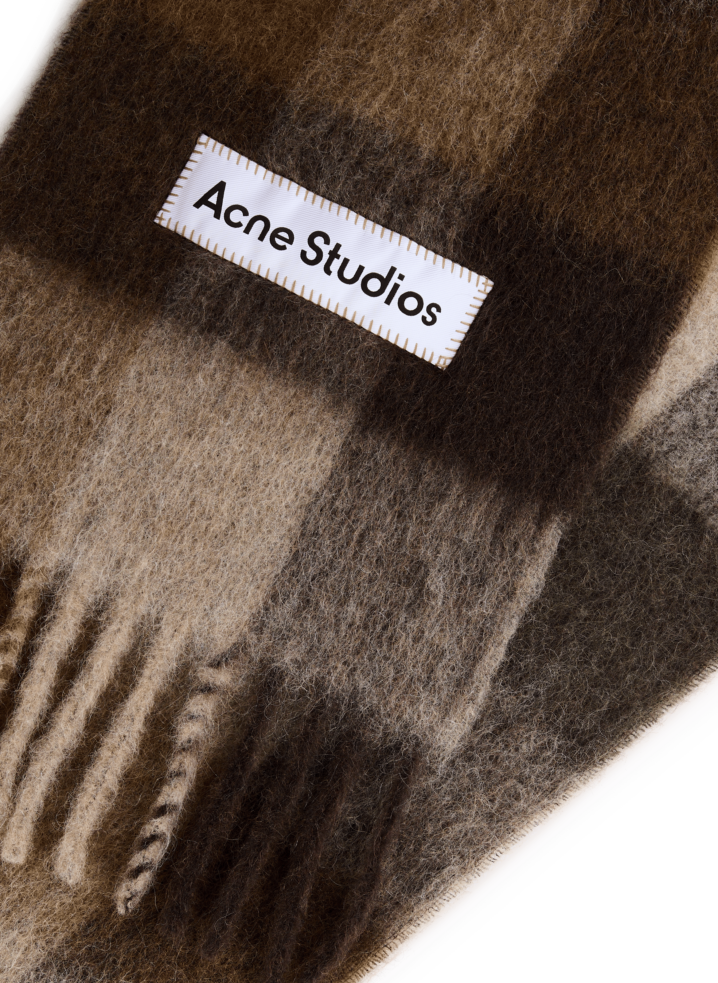 Check Scarf ACNE STUDIOS Multicolour