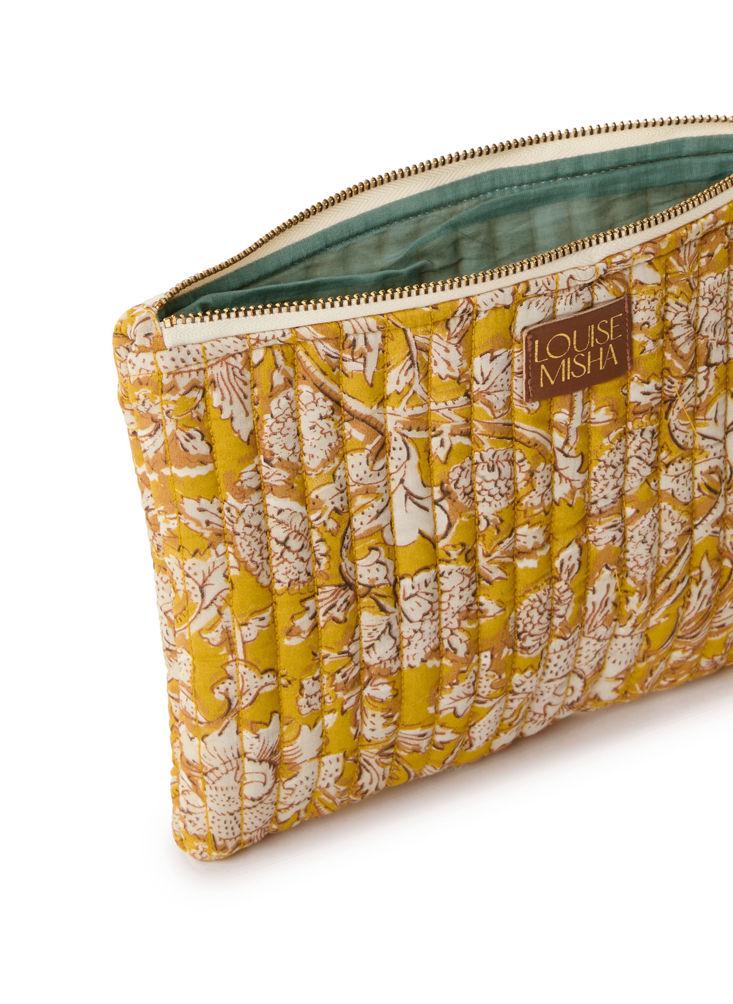 Pochette zippée en coton LOUISE MISHA Multicolore