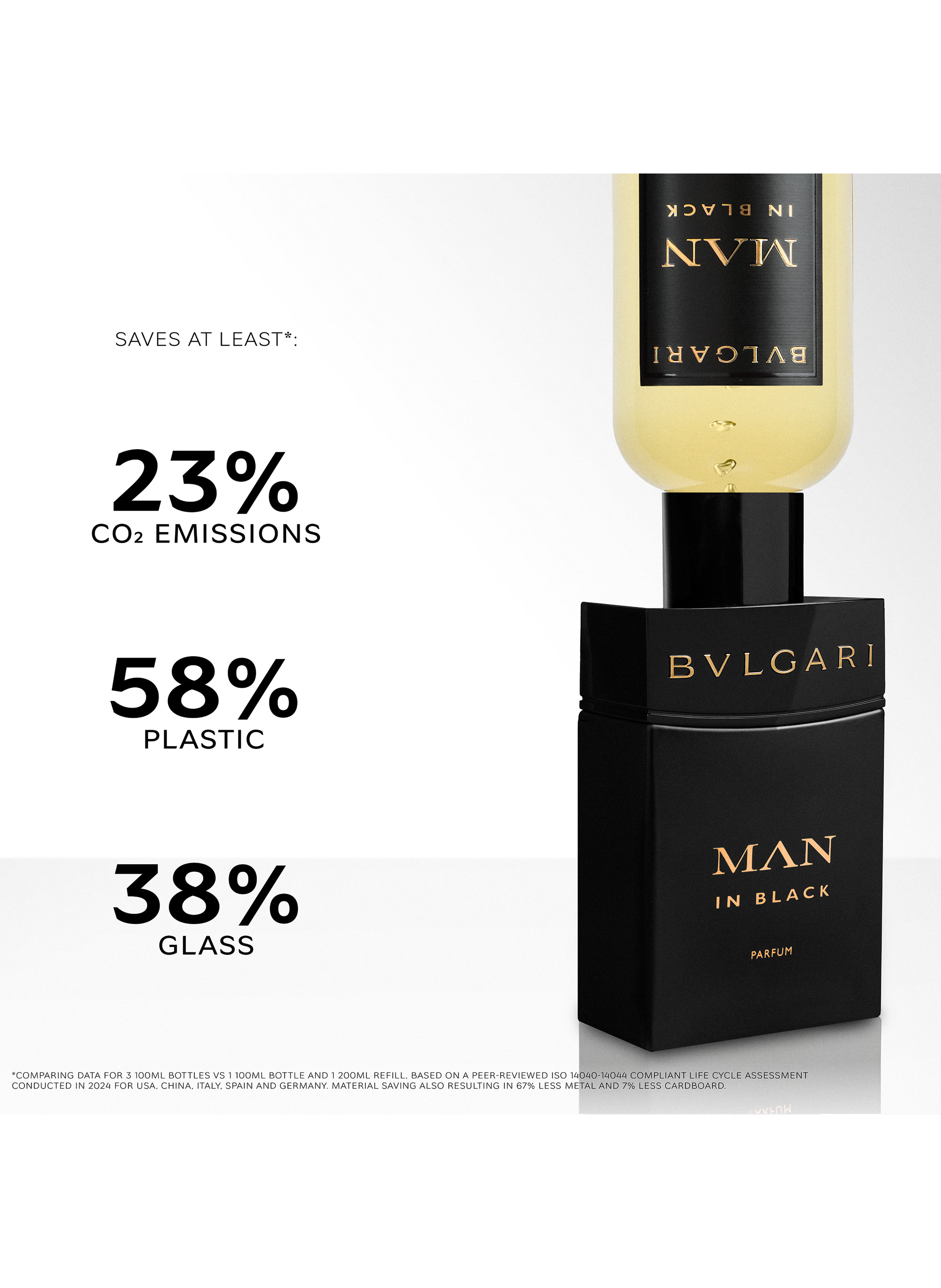 Bvlgari Man In Black - Perfume Refill BVLGARI No color