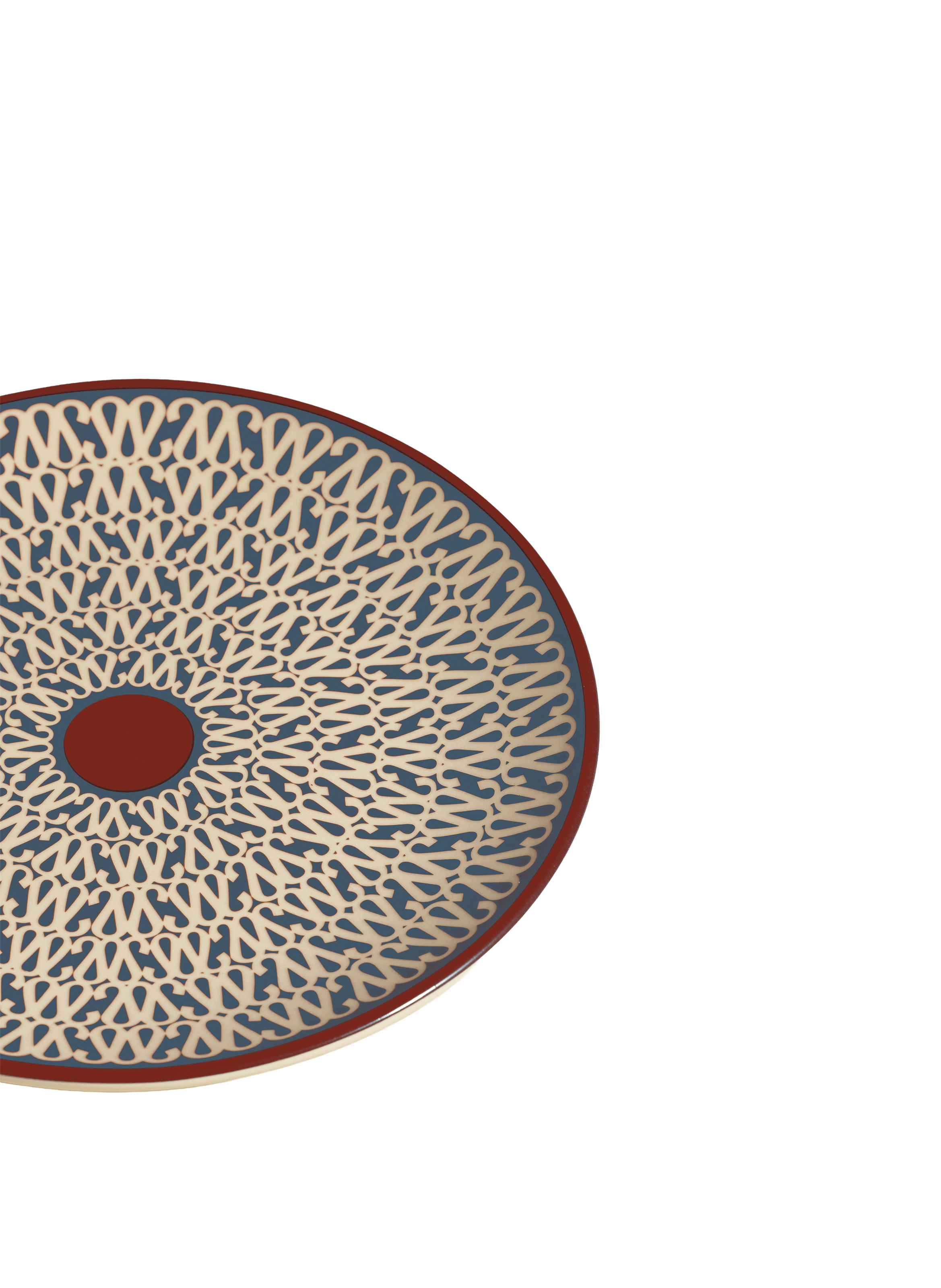 Assiette à dessert sarah MAISON SARAH LAVOINE Rouge