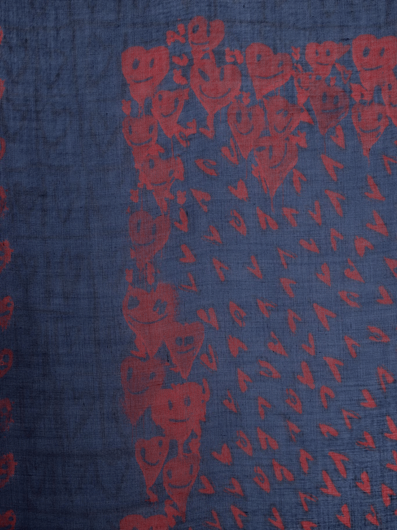 Foulard carré imprimé kerry ZADIG&VOLTAIRE Bleu