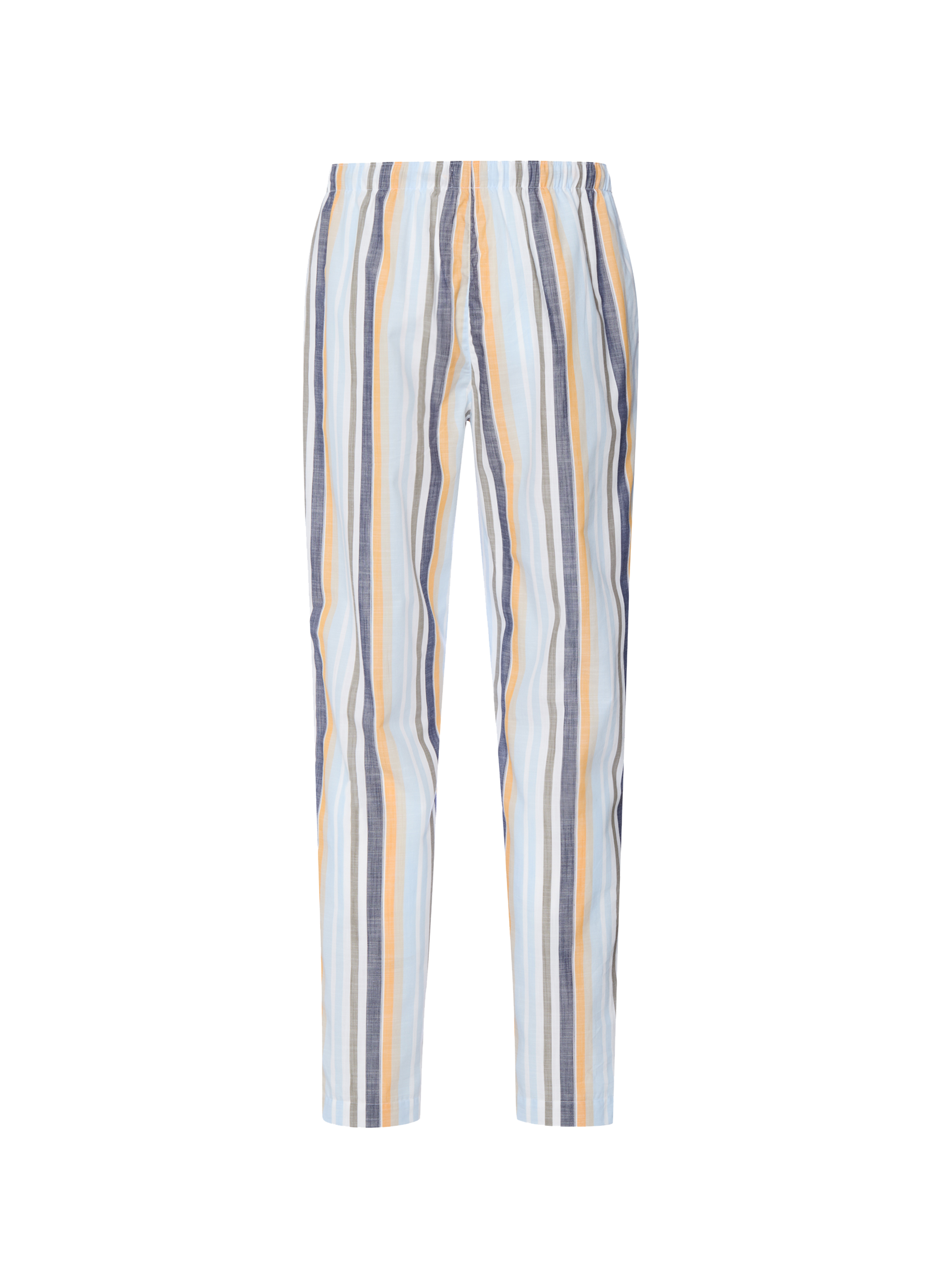 Pantalon droit rayé en coton HANRO Multicolore