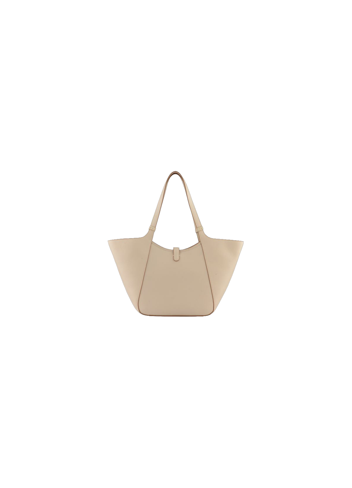 L'envolée | sac porté épaule mm POURCHET Beige
