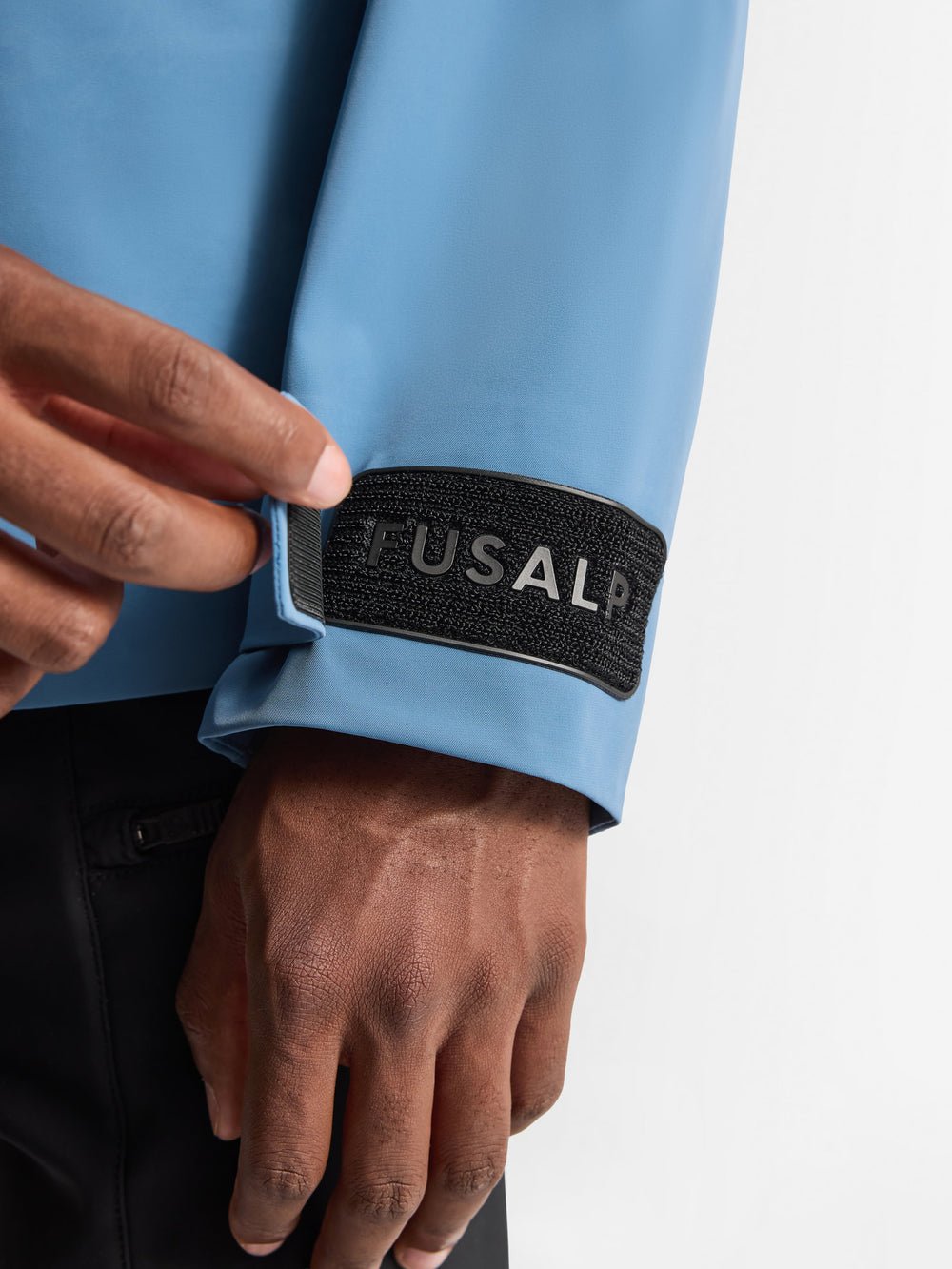 Veste ilanox col capuche coupe regular FUSALP Bleu