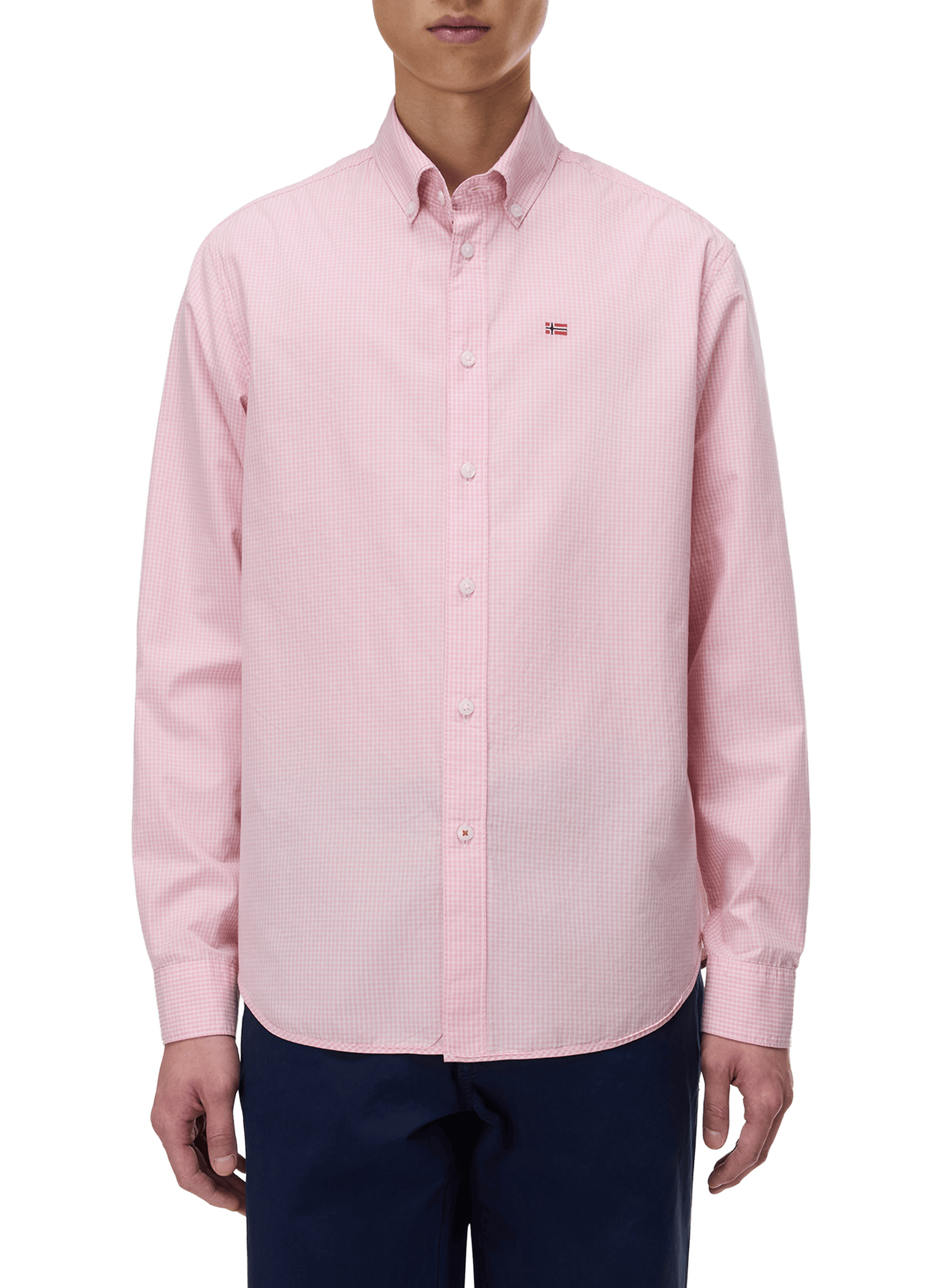 Chemise G-Terra en coton NAPAPIJRI Rose