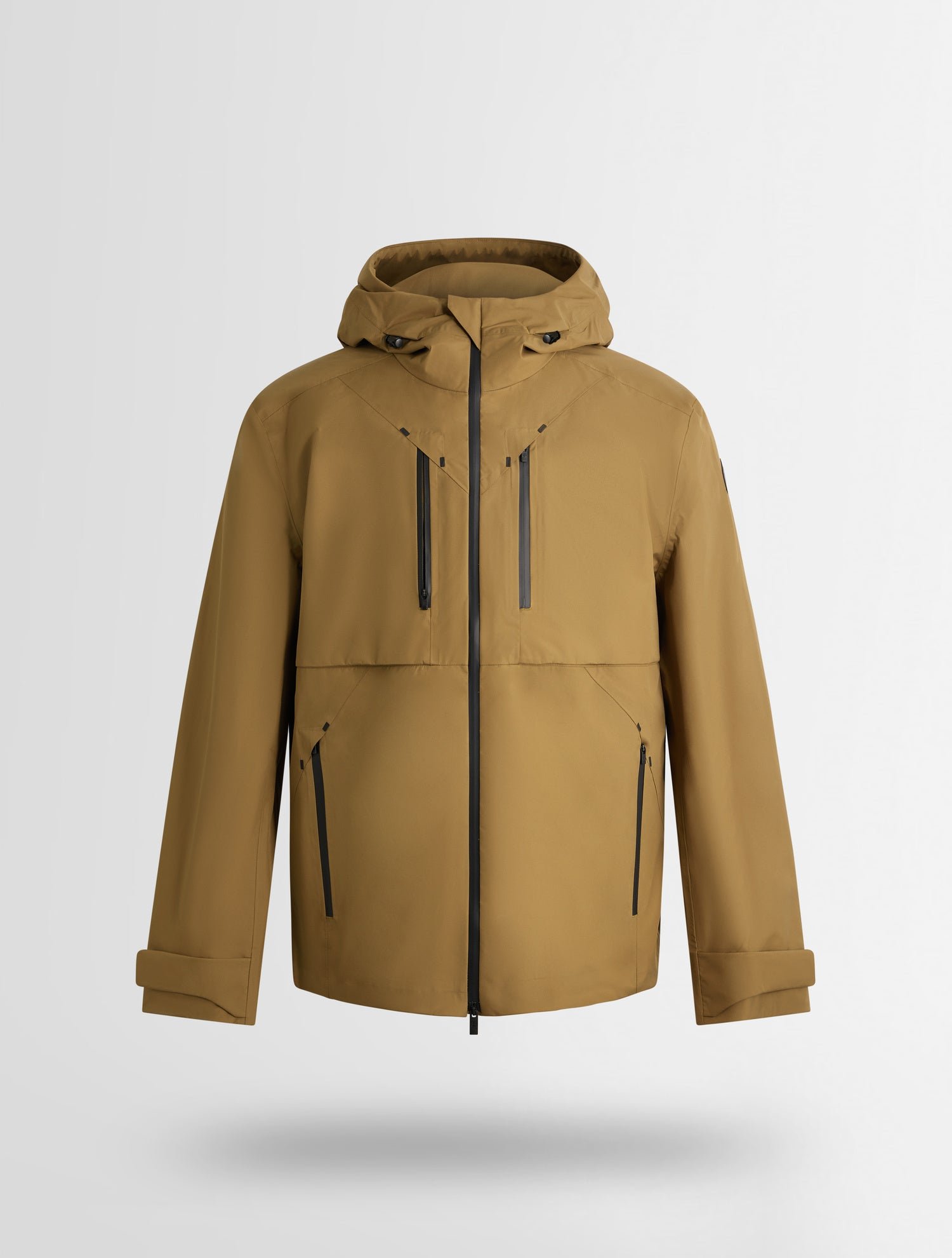 Veste brivor col capuche coupe regular FUSALP Beige