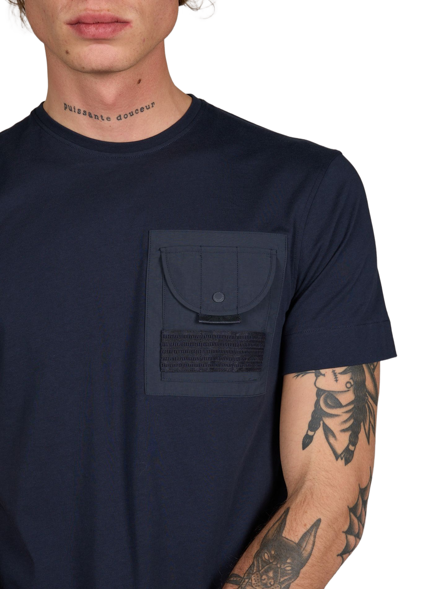 Cotton T-shirt PARAJUMPERS Blue