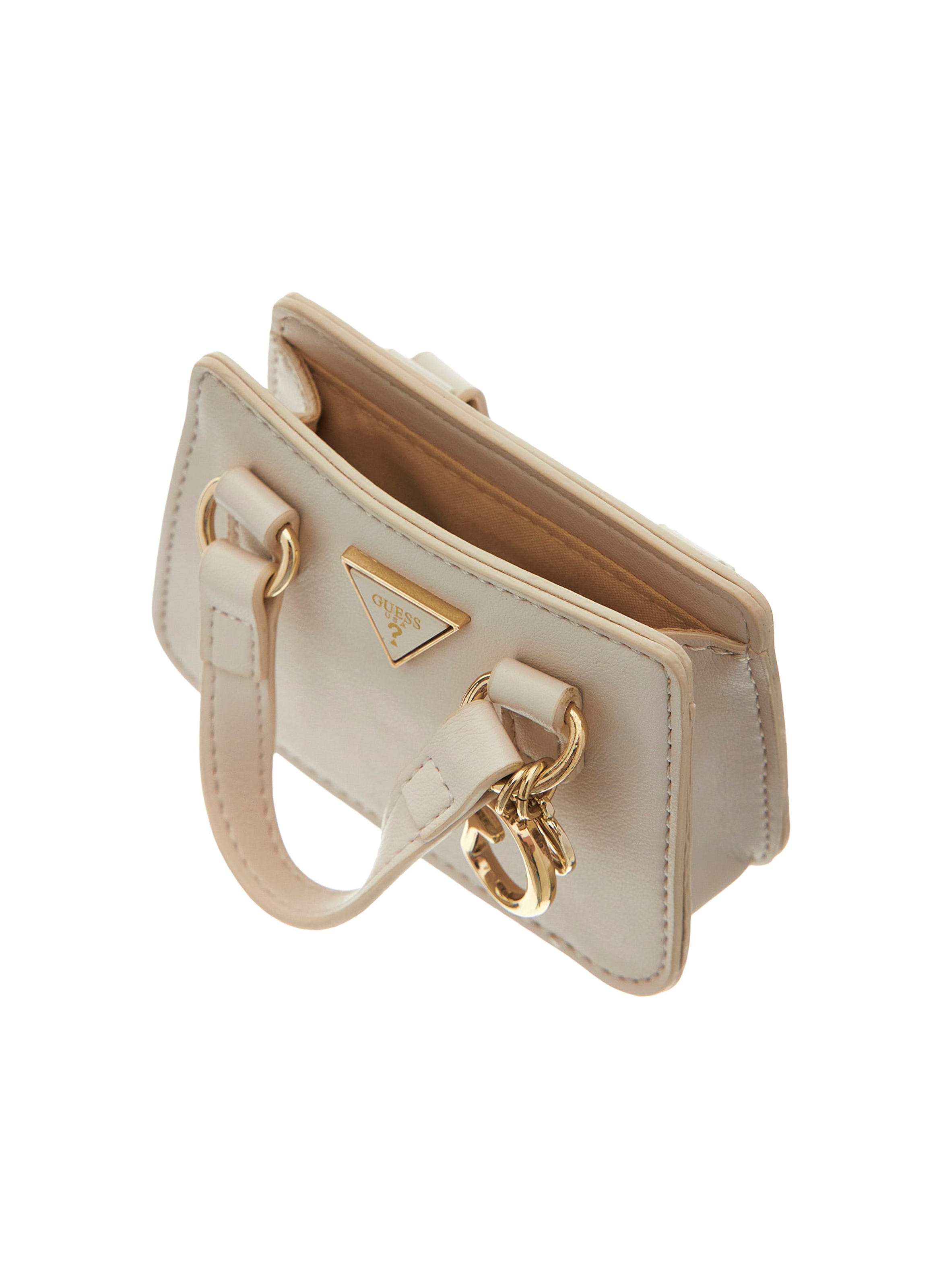 ¨Porte-clés Miscellaneous petit sac GUESS Beige