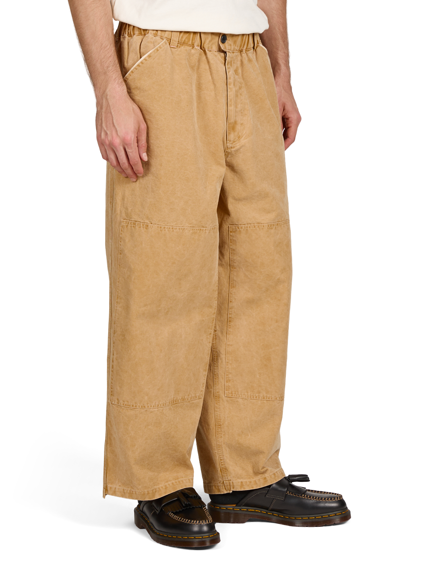 Cotton Wide-leg trousers CAMIEL FORTGENS Brown