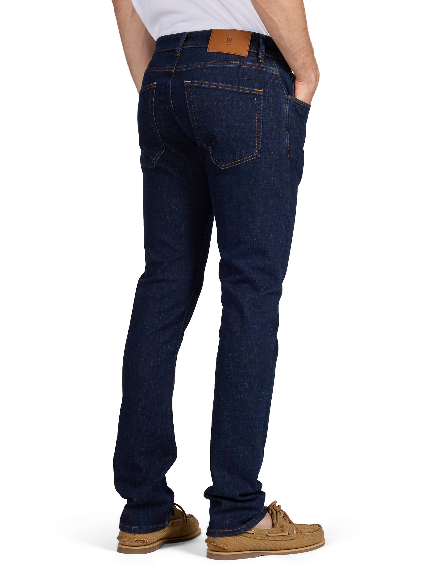 Casual 90's blended cotton jeans PT01 Blue