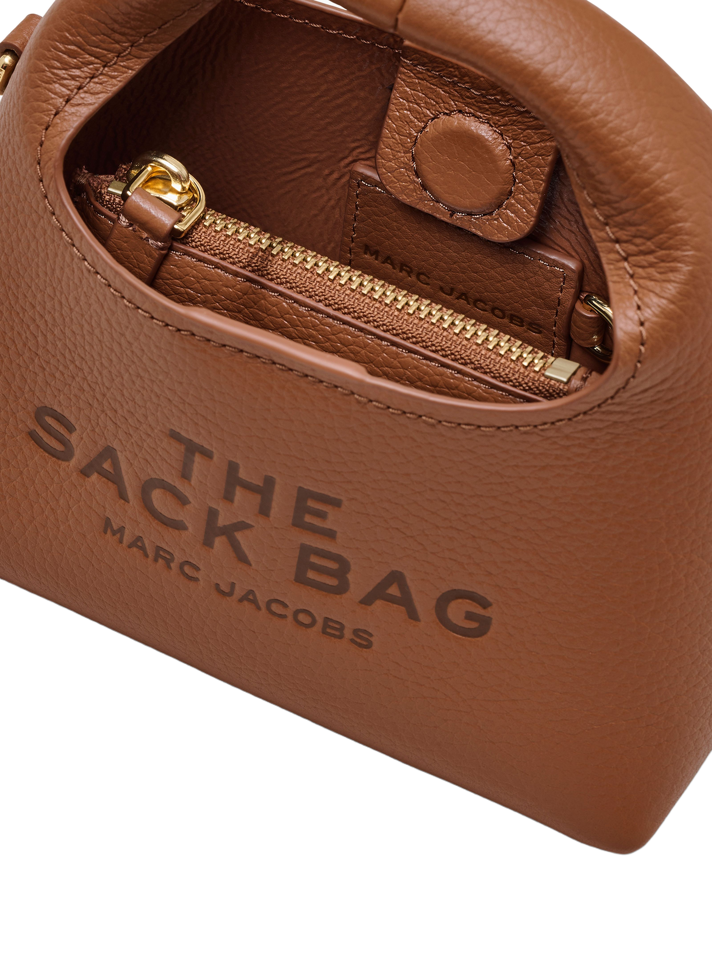 Sac à bandoulière The Sack Bag MARC JACOBS Marron