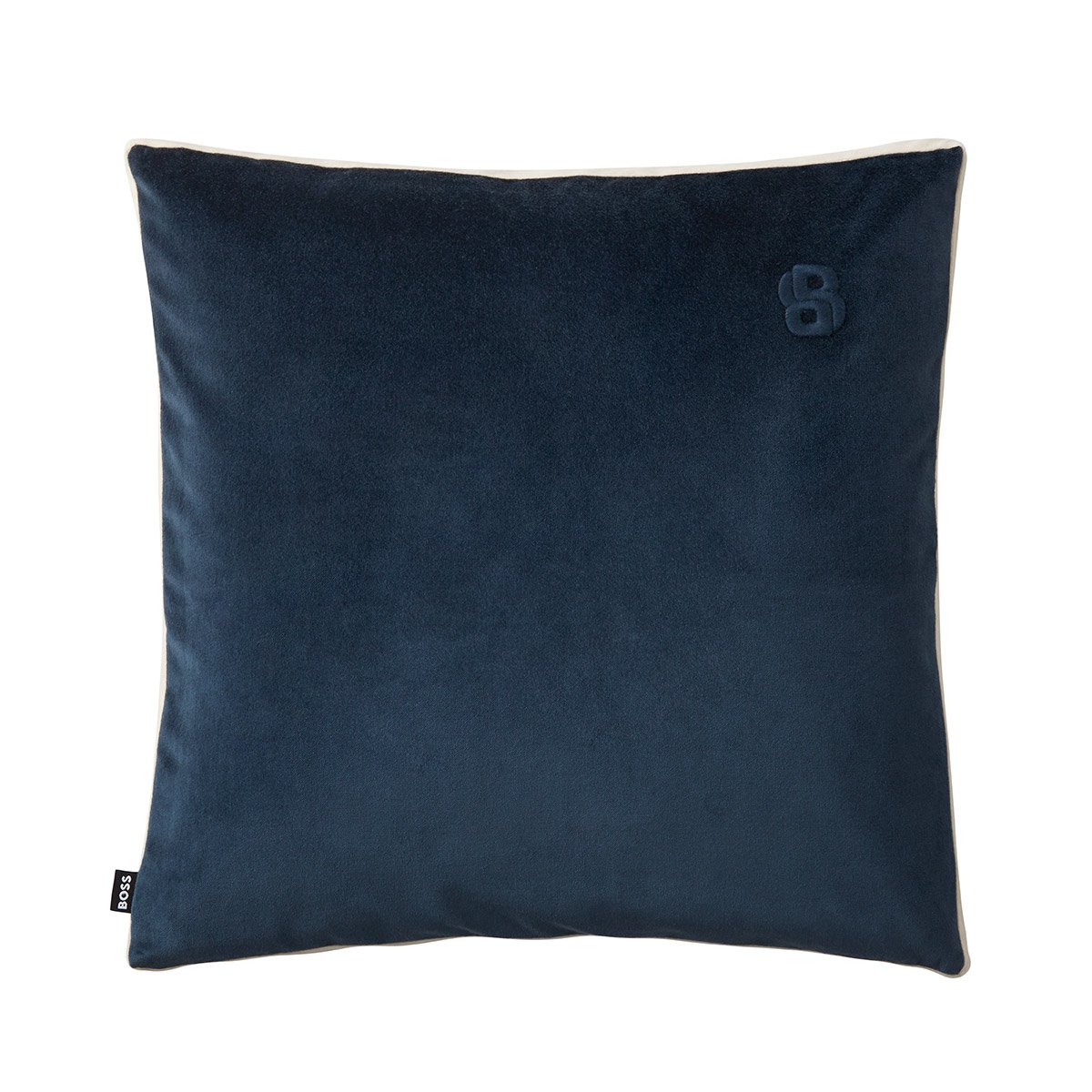 Housse de coussin en velours, b velvet BOSS HOME Bleu