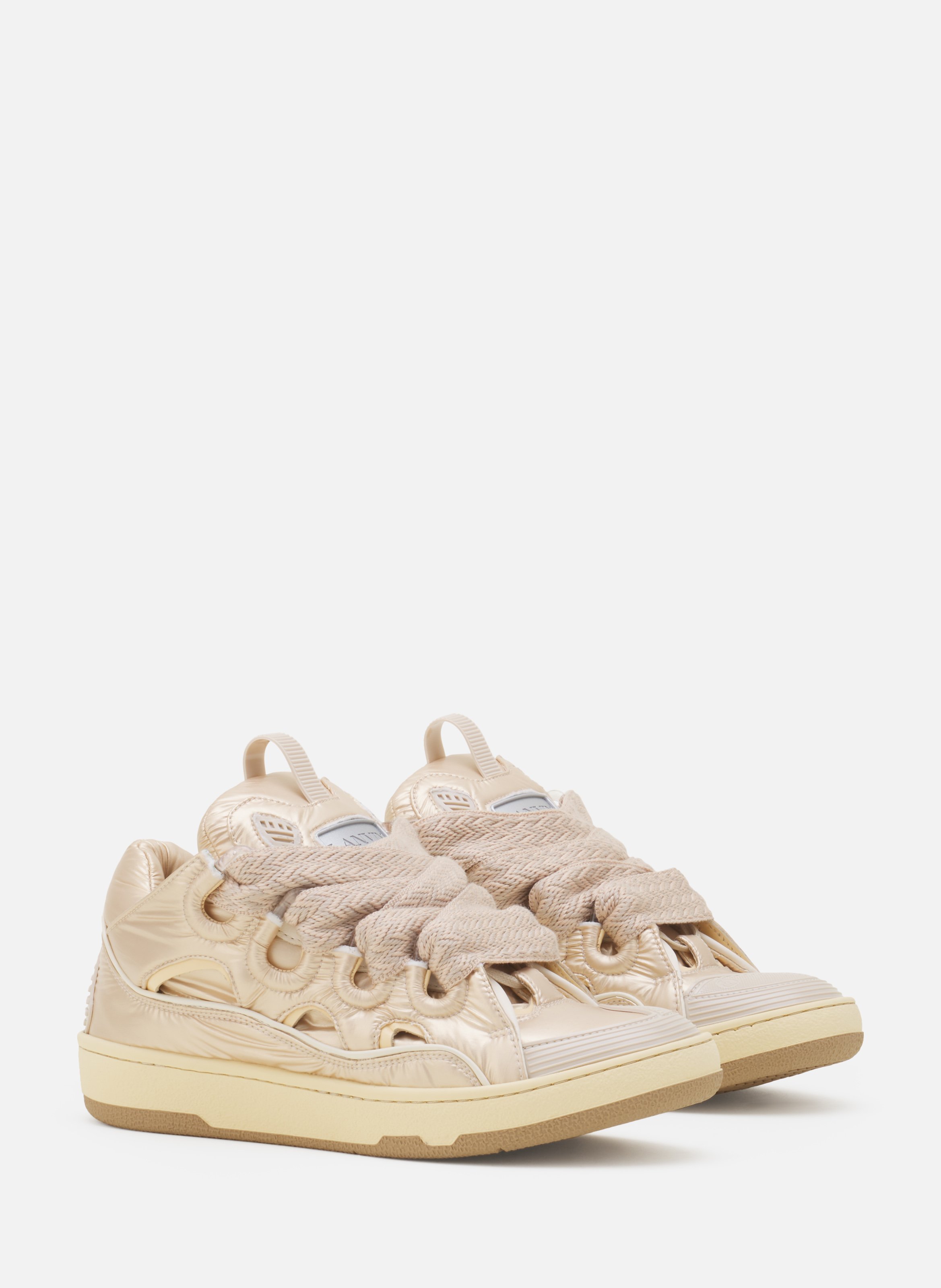 Sneakers curb en nylon LANVIN Jaune