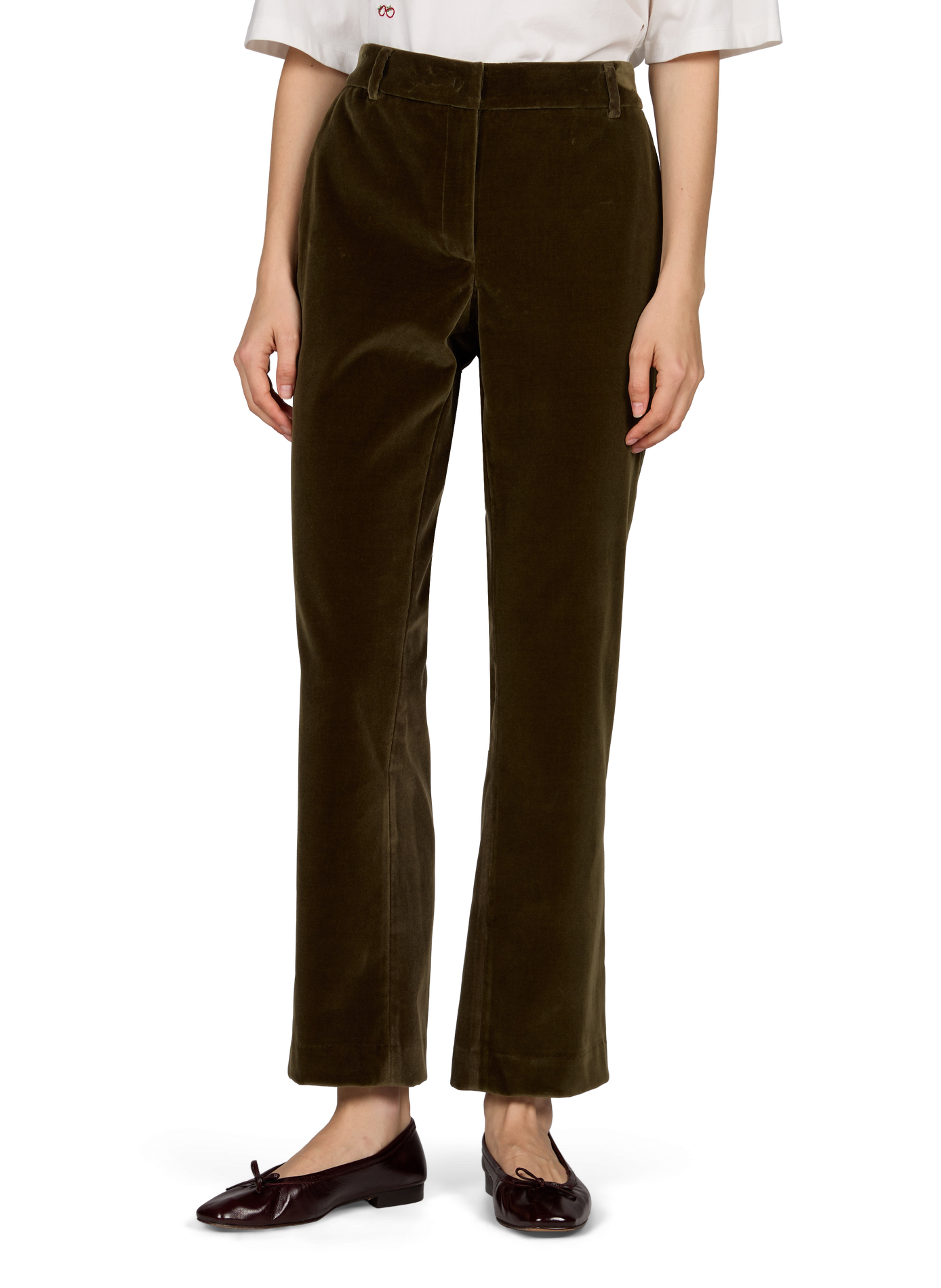 Straight cotton trousers  LA DOUBLEJ Brown