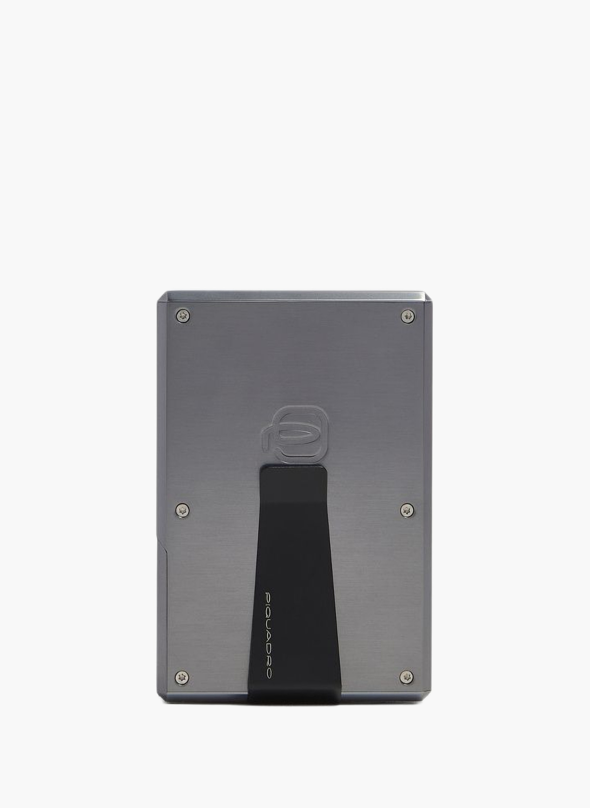 Porte-cartes de crédit magsafe® personnalisable PIQUADRO Bleu