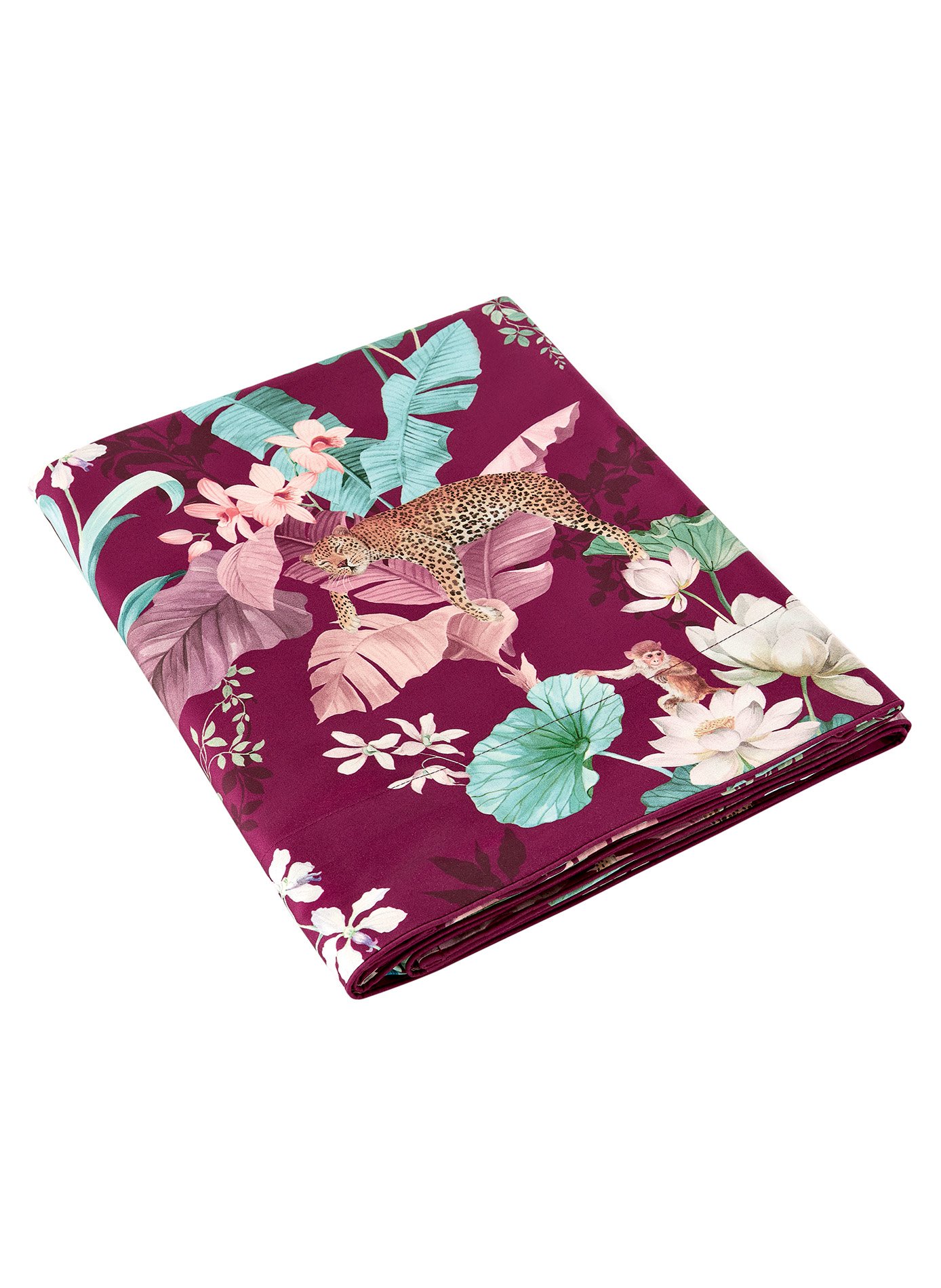 Drap plat patio ANNE DE SOLENE Violet