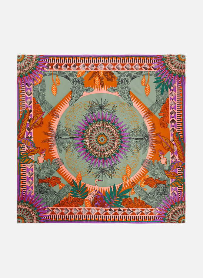 Zoulou recycled polyester scarf  WILD