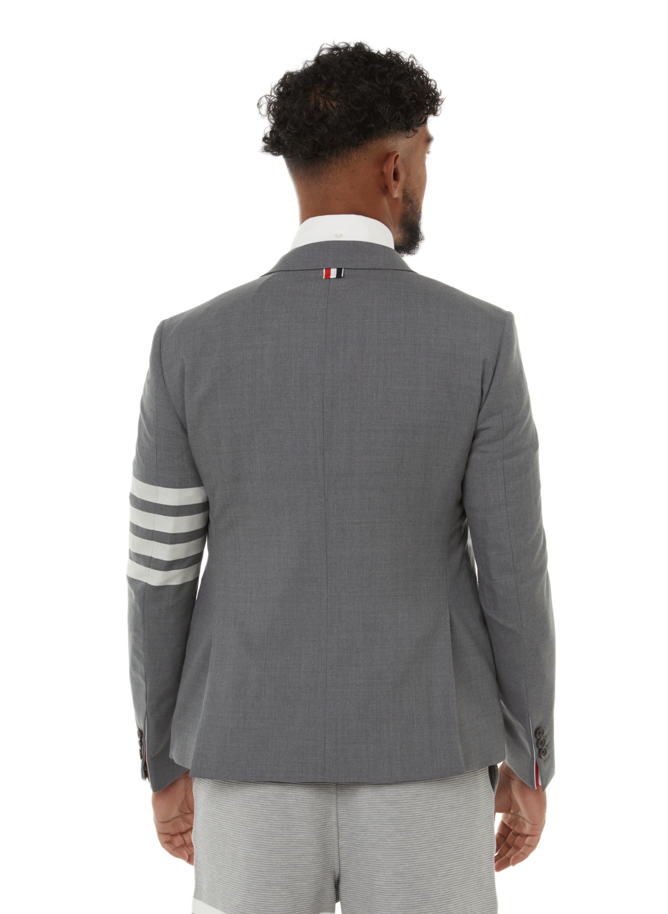Wool blazer  THOM BROWNE Grey