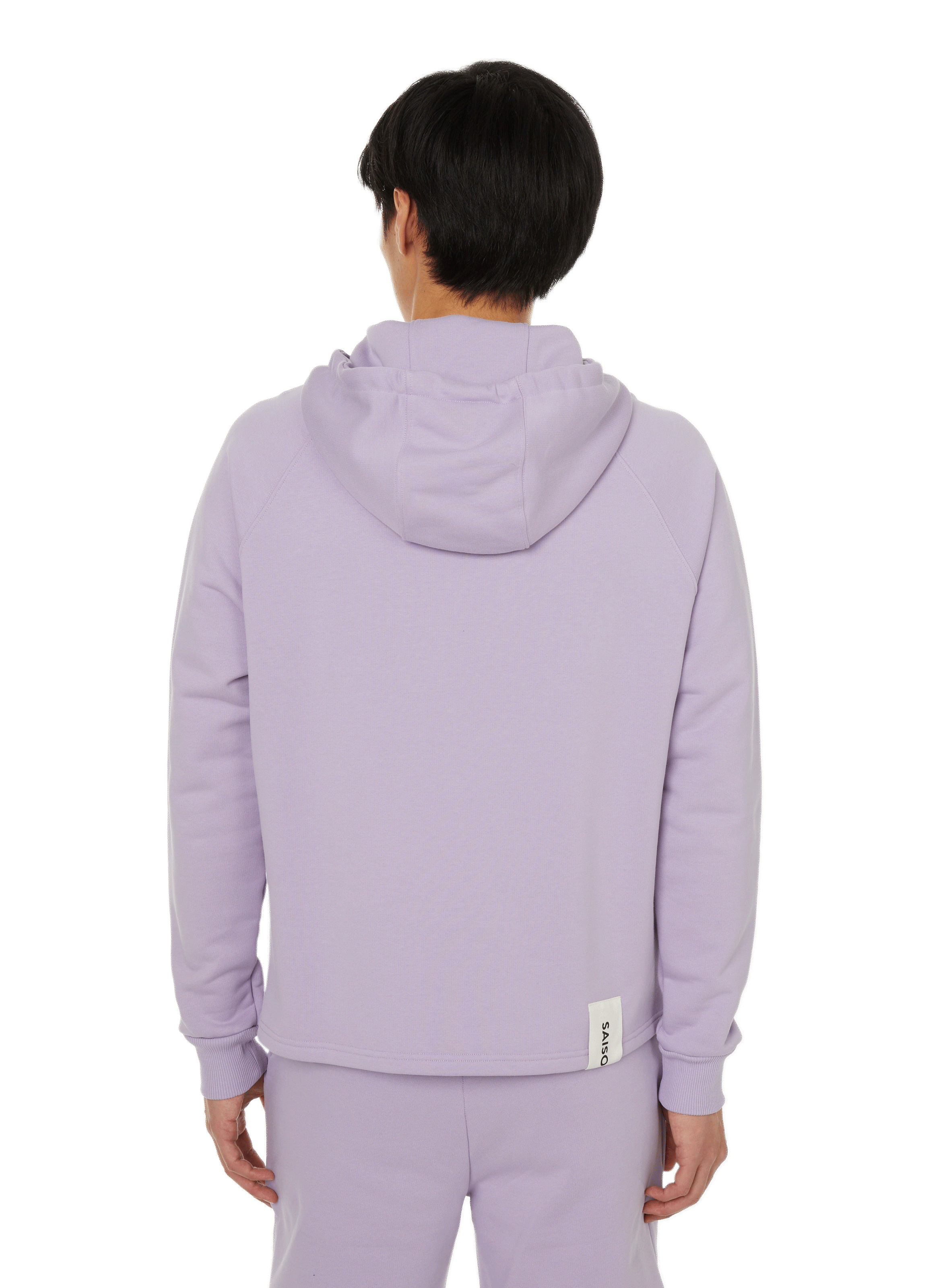 Cotton hoodie SAISON 1865 Purple