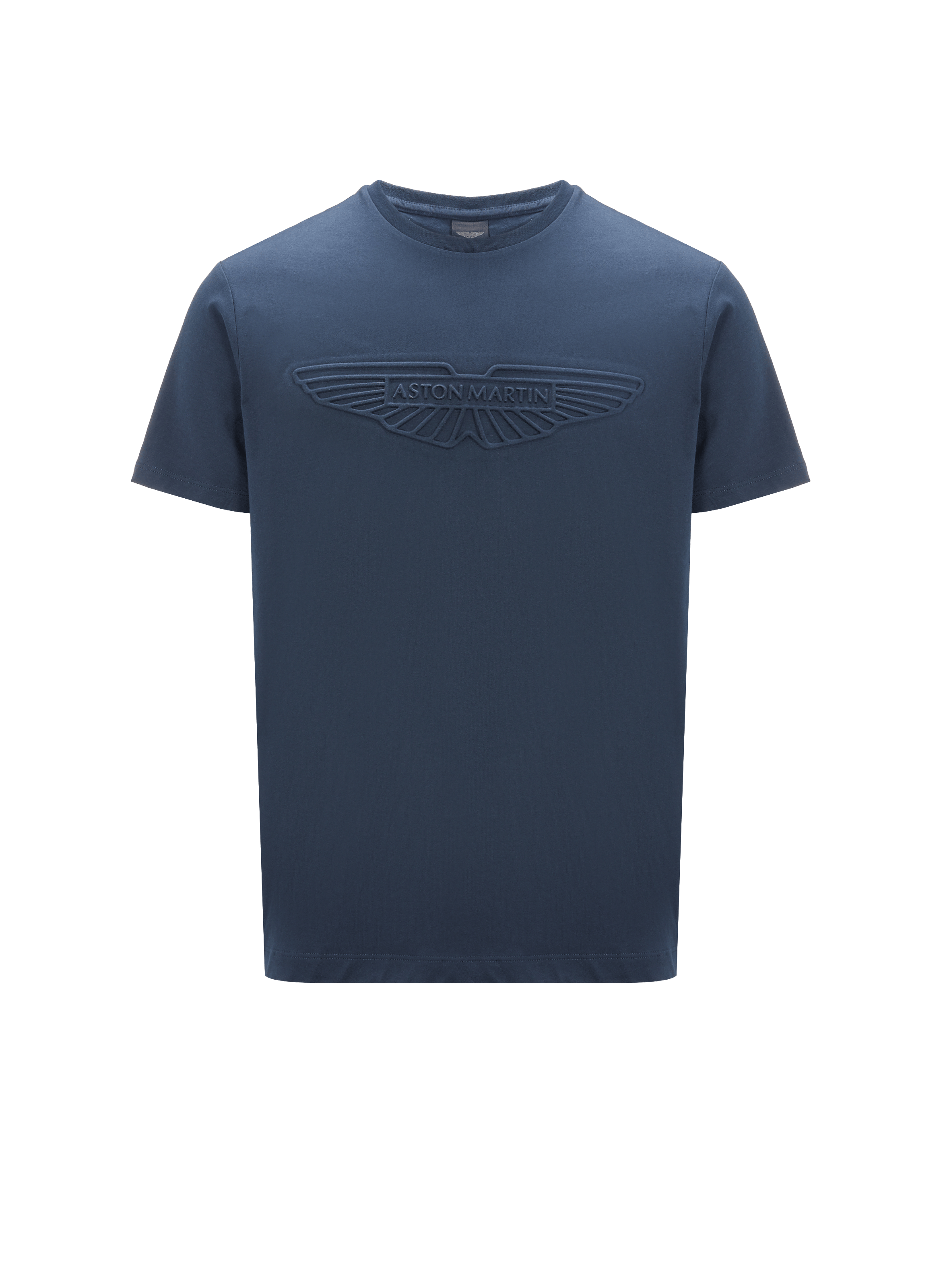 Embossed logo T-shirt HACKETT Blue