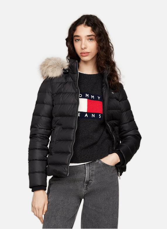 Doudoune a Capuche Tommy Hilfiger Femme Printemps