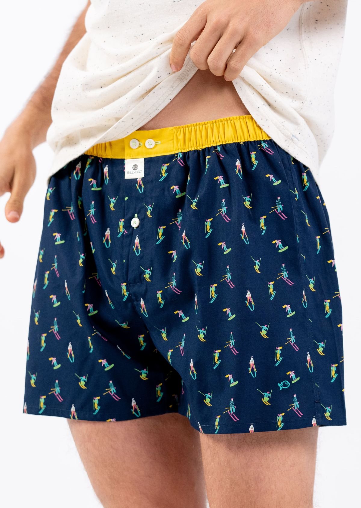 Caleçon en coton biologique BILLYBELT Bleu