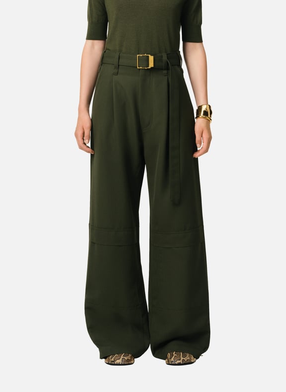Pantalon cargo Vert by AMI PARIS AMI PARIS Pantalon cargo Vert