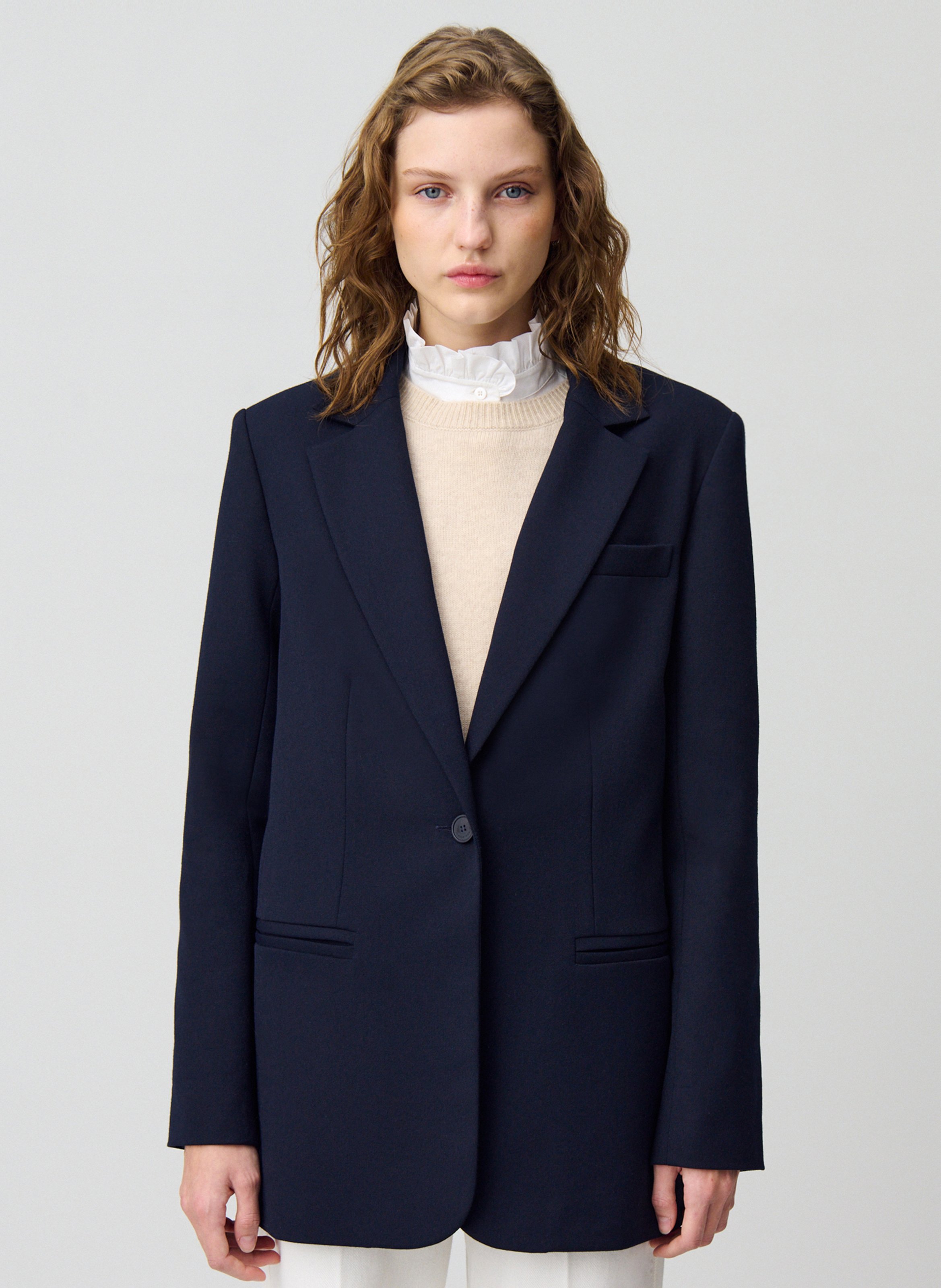Veste de tailleur CLAUDIE PIERLOT Bleu
