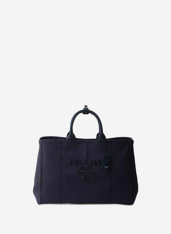 Cabas en toile Bleu by PRADA PRADA Cabas en toile Bleu