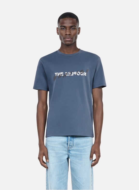 T-shirt en coton what is Bleu by THE KOOPLES THE KOOPLES T-shirt en coton what is Bleu