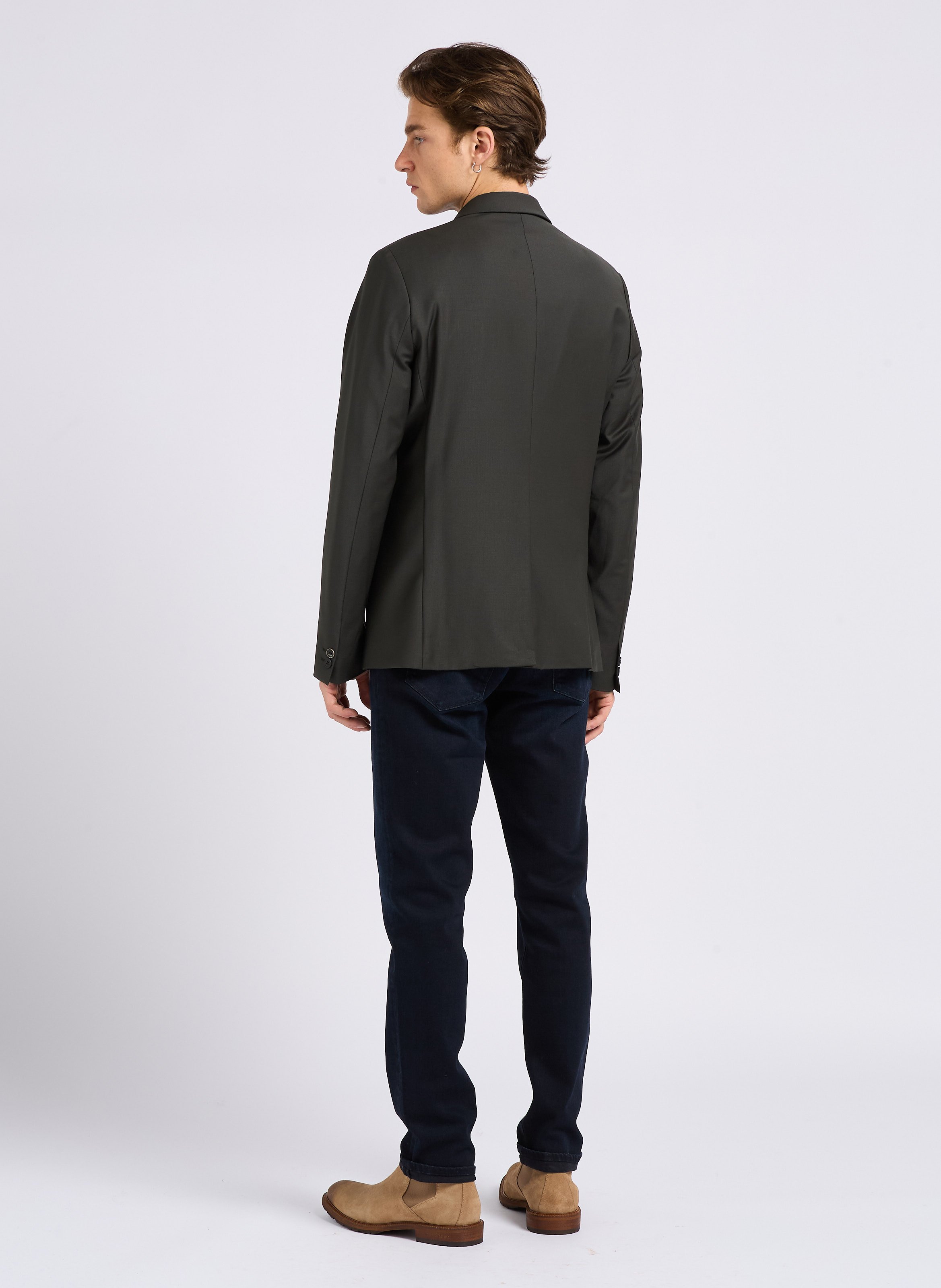 Pull col bateau en coton IKKS Noir