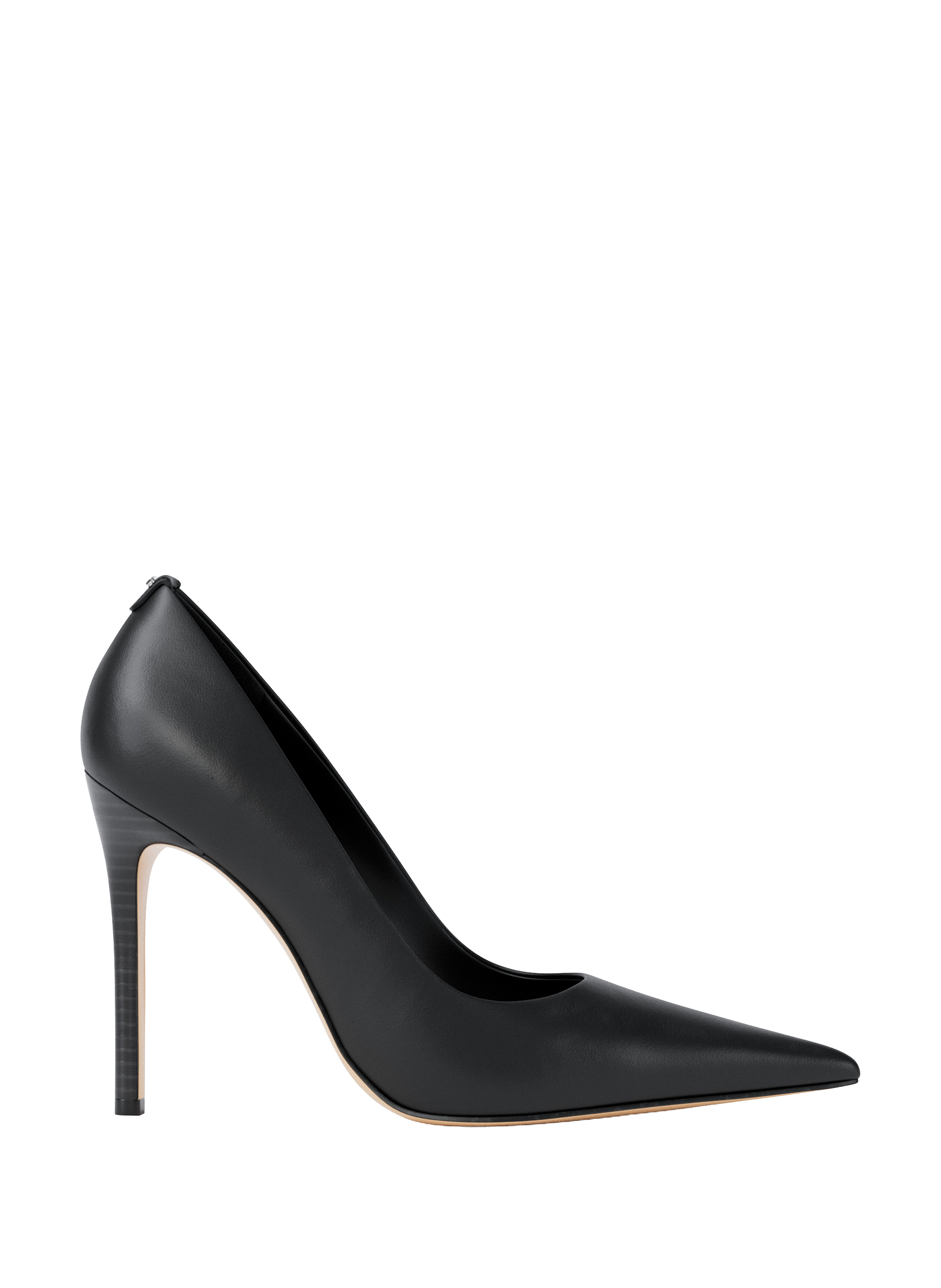 Escarpins à talon aiguille en cuir mélangé MICHAEL KORS Noir