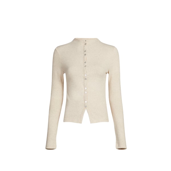 Cardigan en coton mélangé Cardigan en coton mélangé